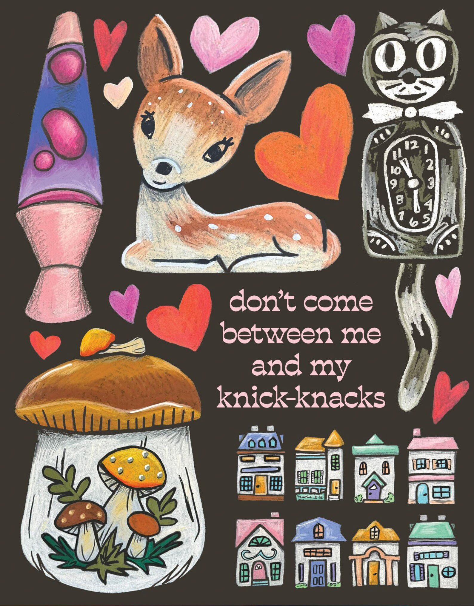 Knick Knack Greeting Card / Kerry Quinn Callahan / Artist / Pittsburgh