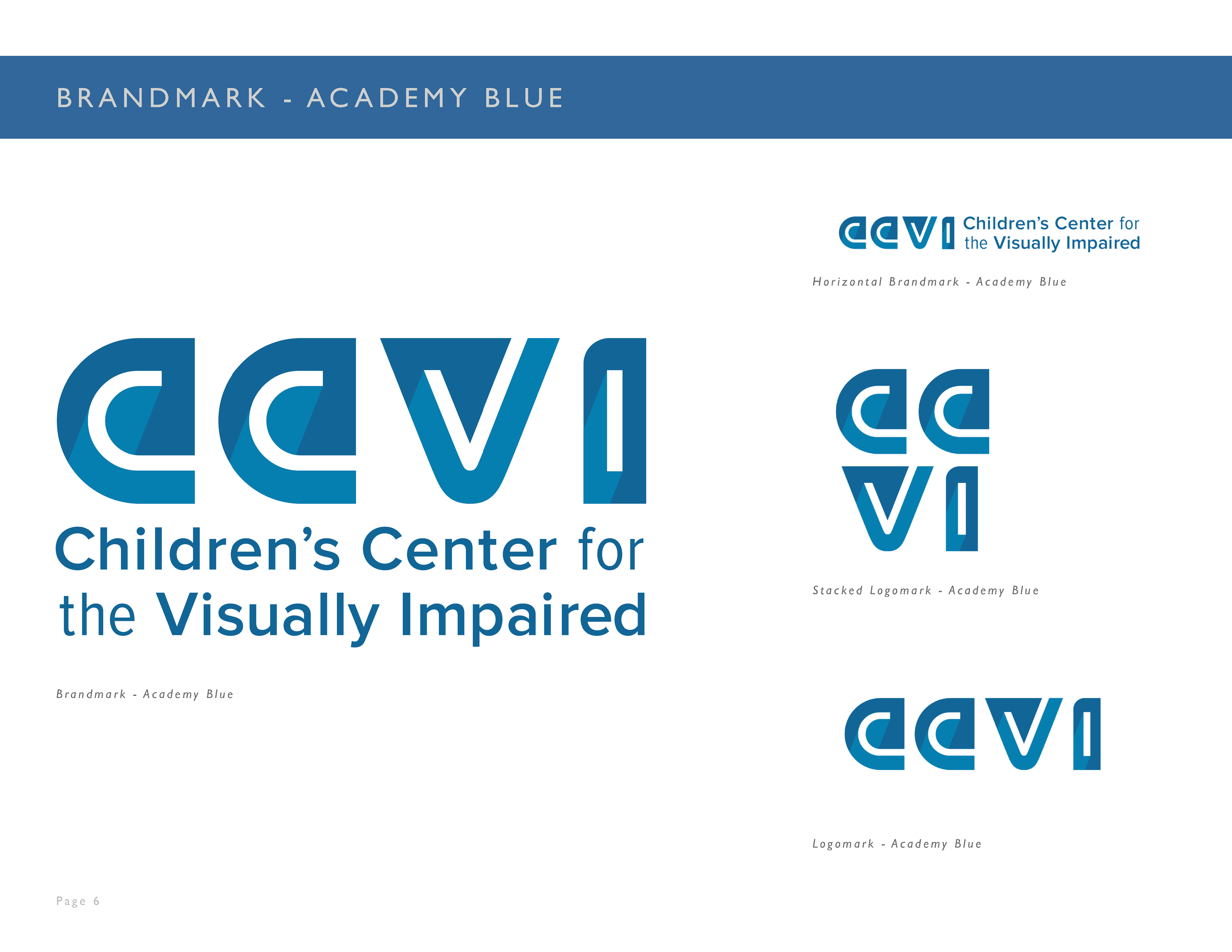 "Academy Blue" Logo Mark