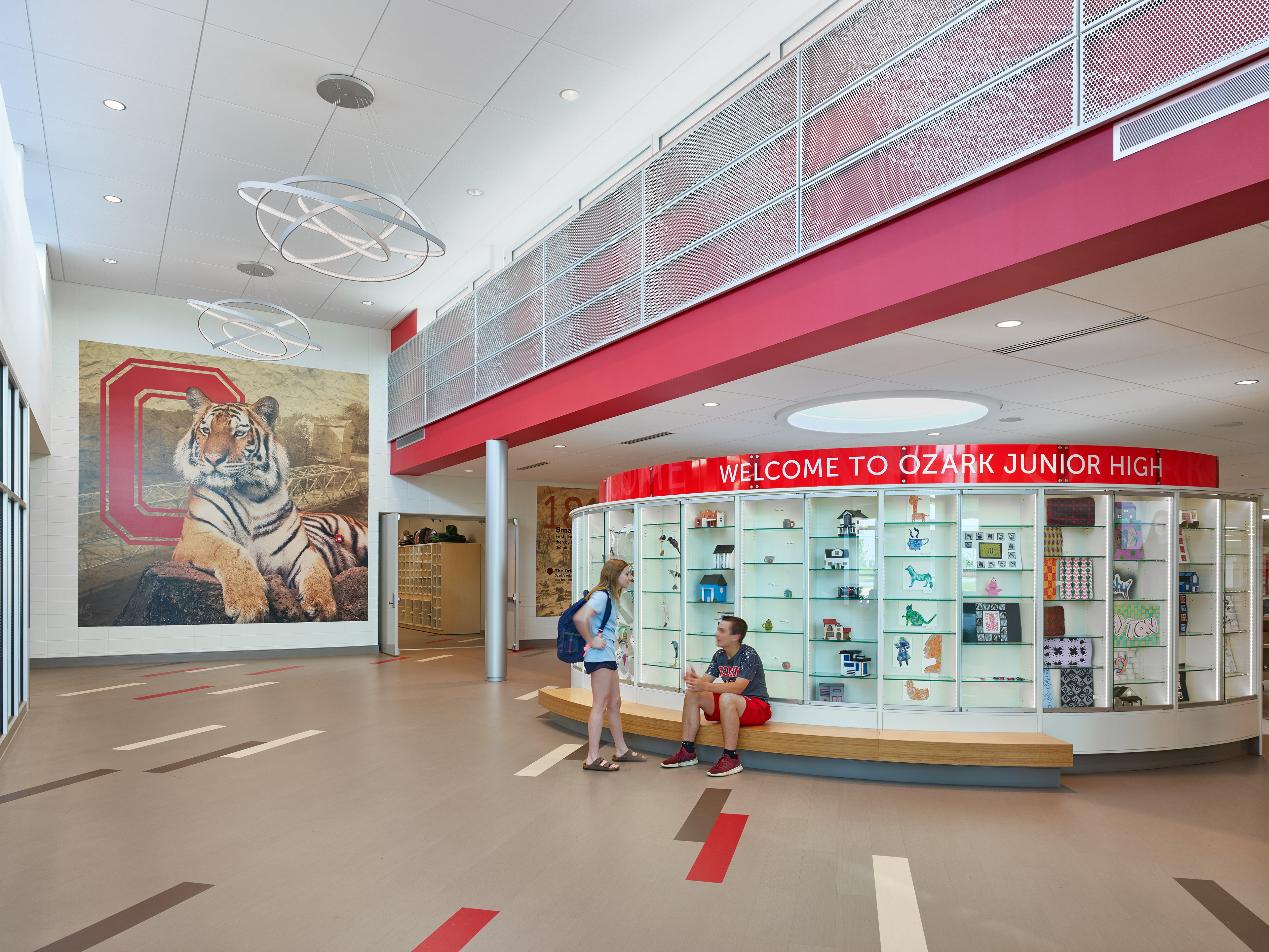 Wall Mural and Glass Graphic - photo taken from Hollis + Miller website