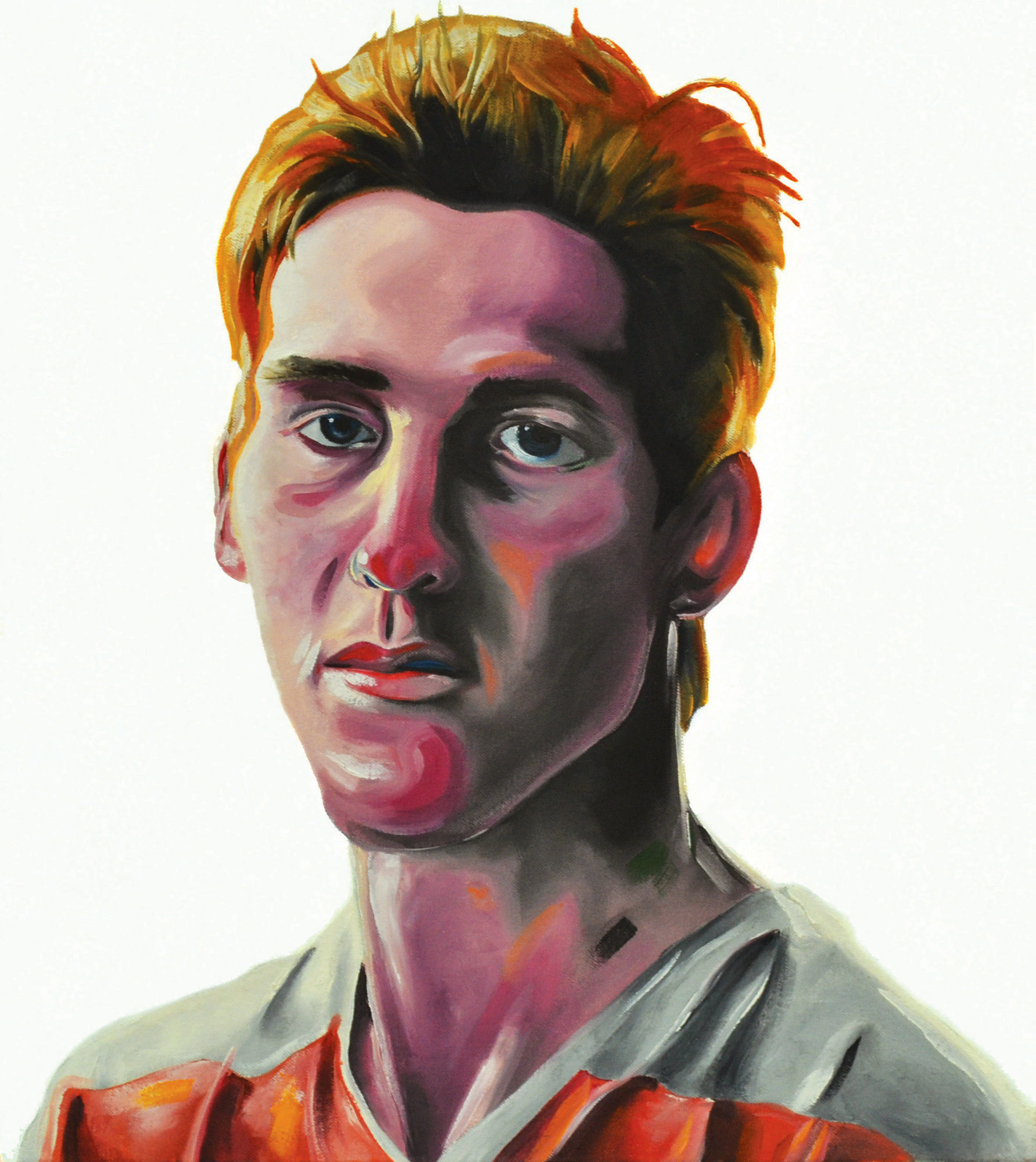 Dominique - 17"x20" - Oil on Canvas