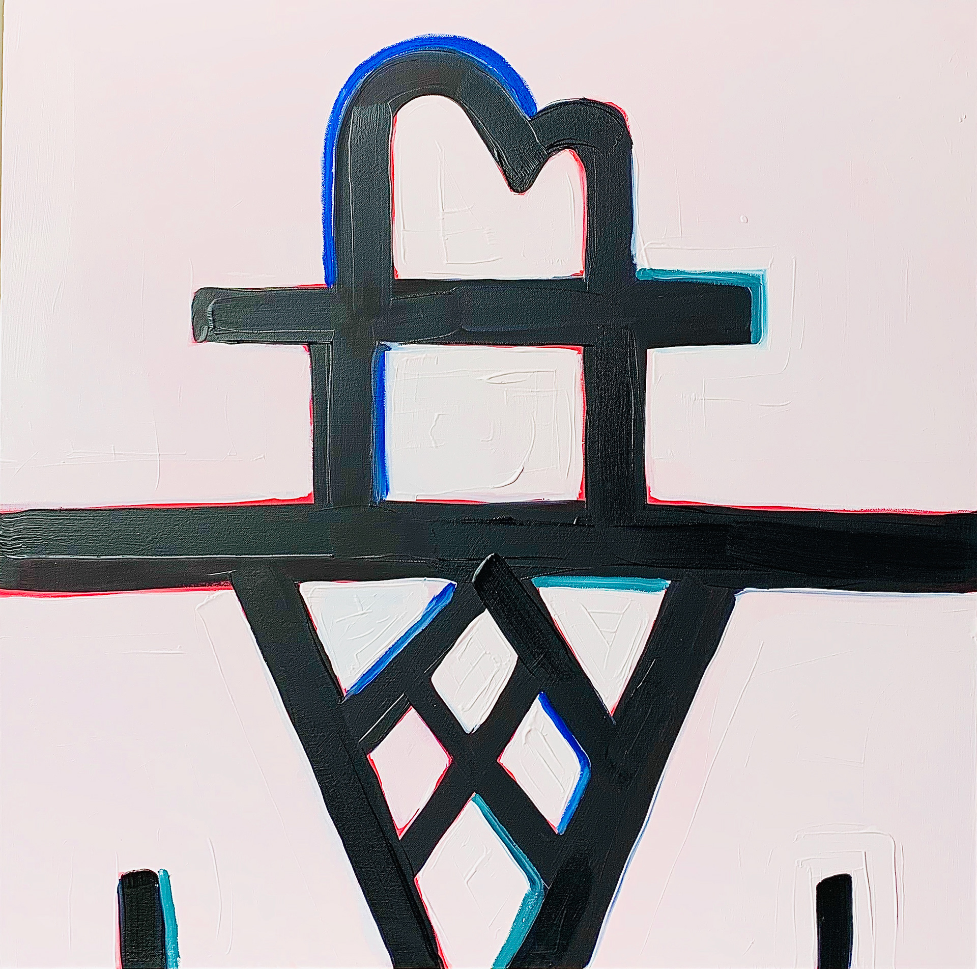 Stoic - 36"x36" - Oil on Canvas