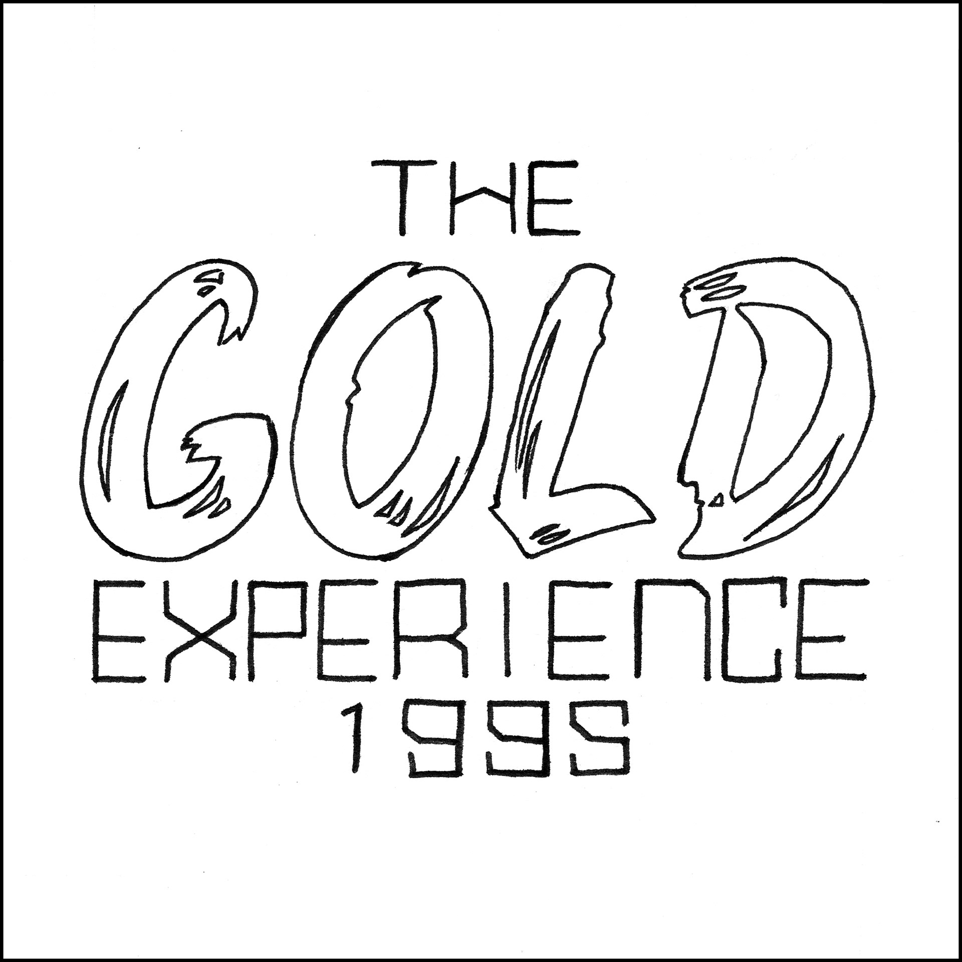 The gold Experience - 5"x5" - Ink on Paper
