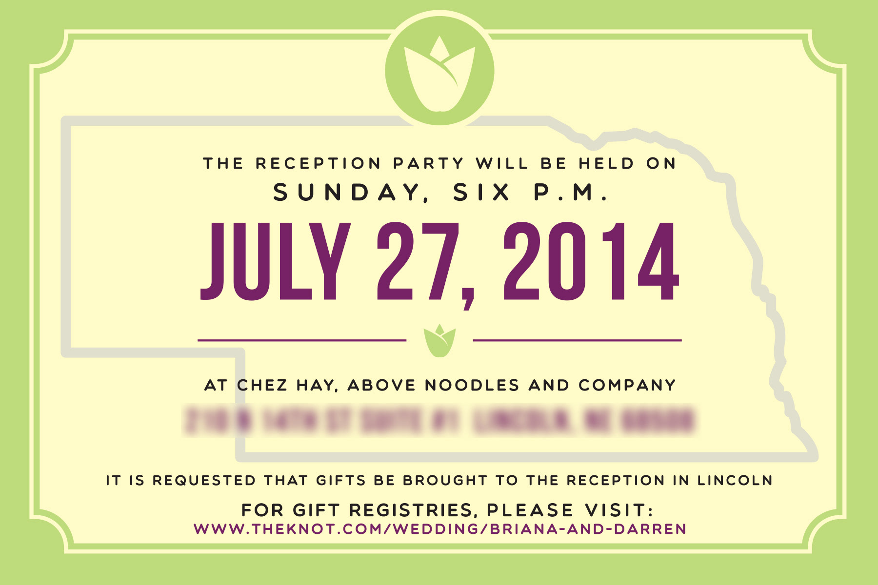 Custom Wedding Invitation Artwork