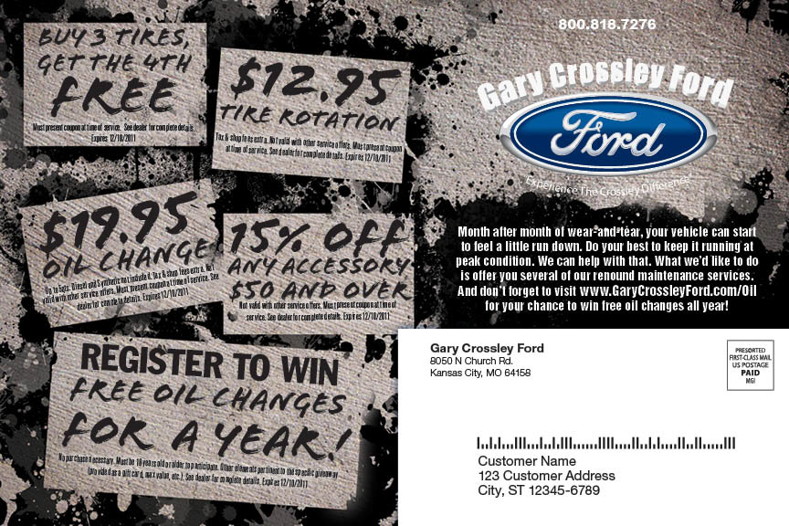 Oil Change Back