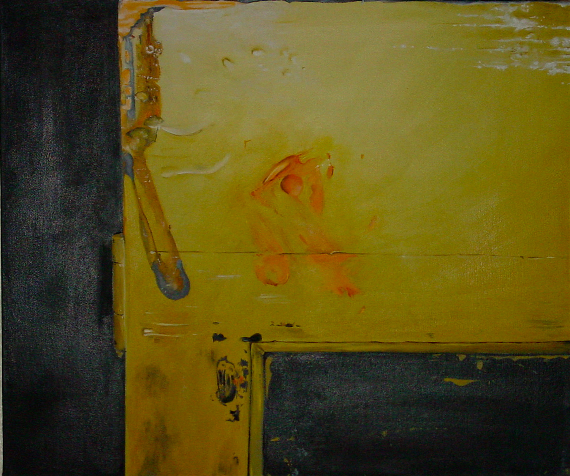 Green Shelf - 24"x24" - Oil on Canvas