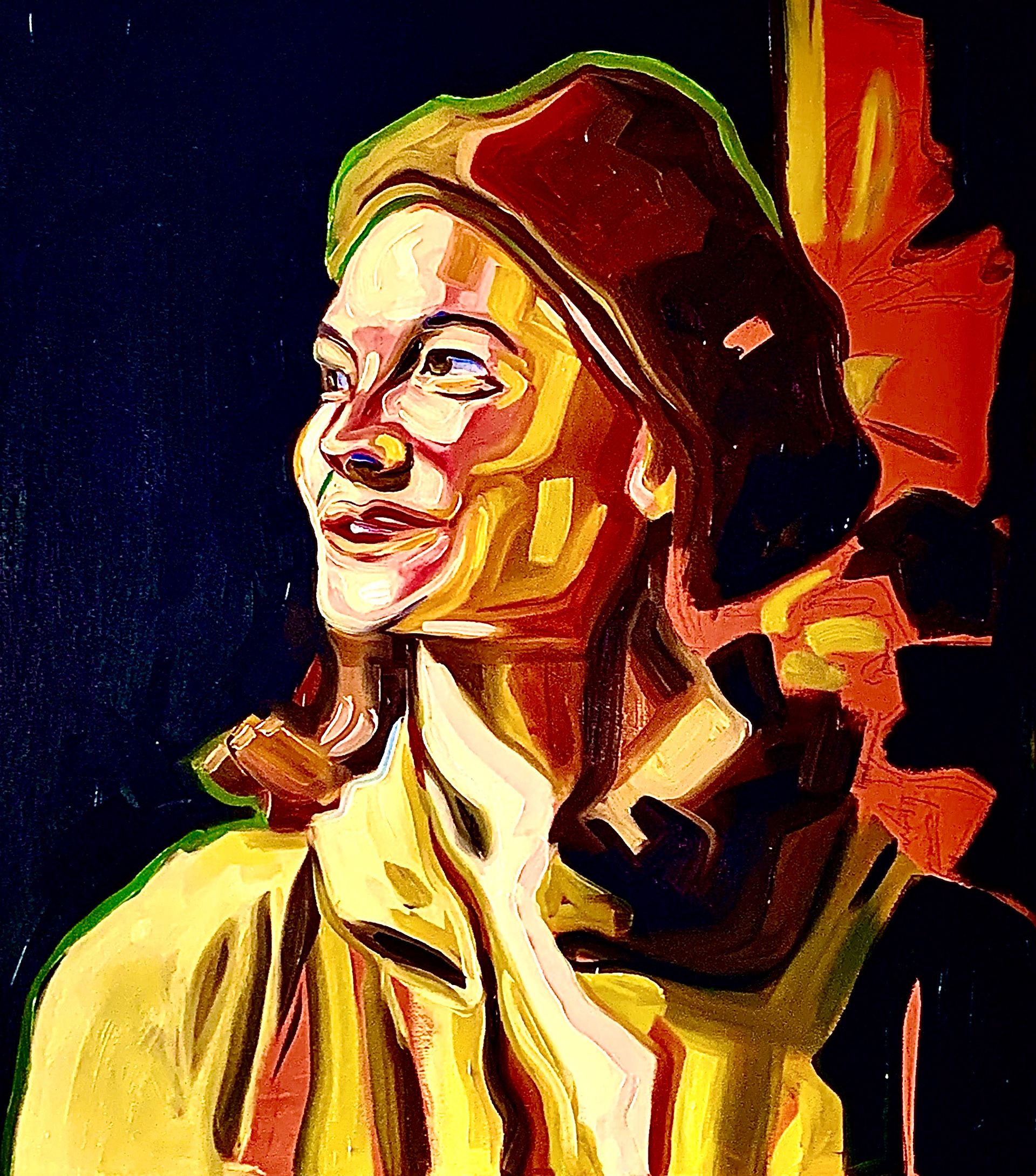 Lola - 15"x17" - Oil on Canvas - SOLD