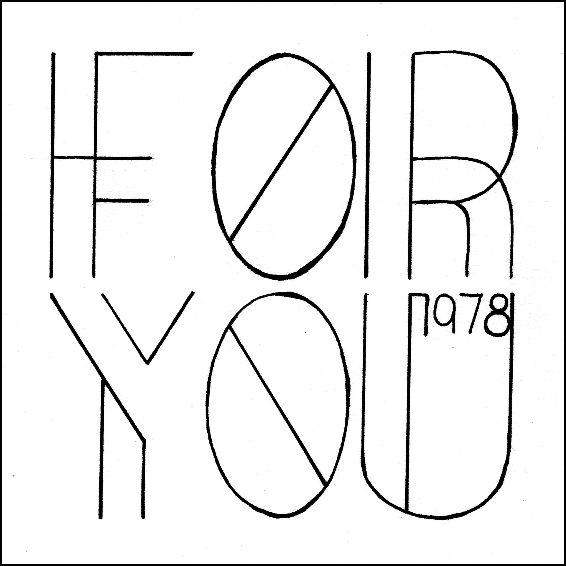 For You - 5"x5" - Ink on Paper