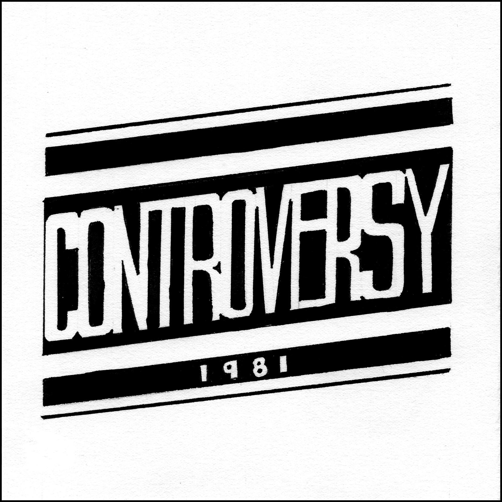 Controversy - 5"x5" - Ink on Paper