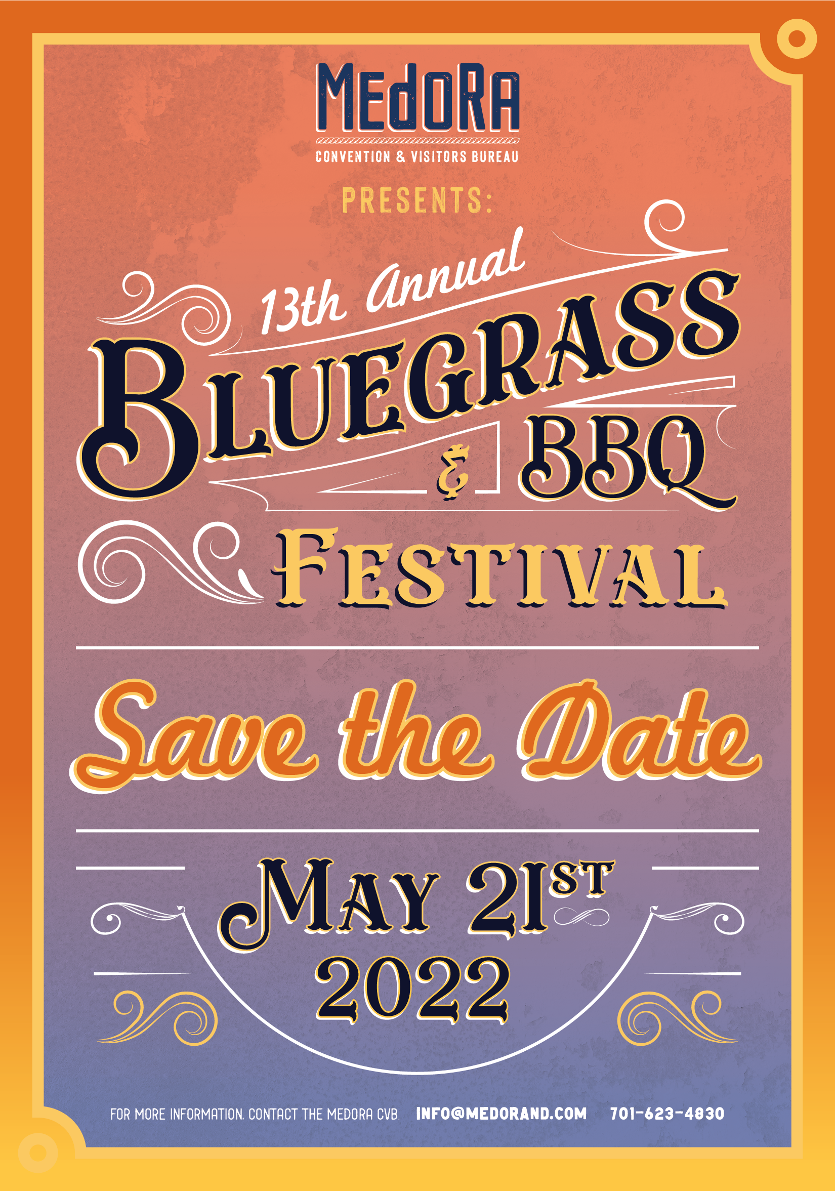Music Festival - Save the Date 2022 Poster
