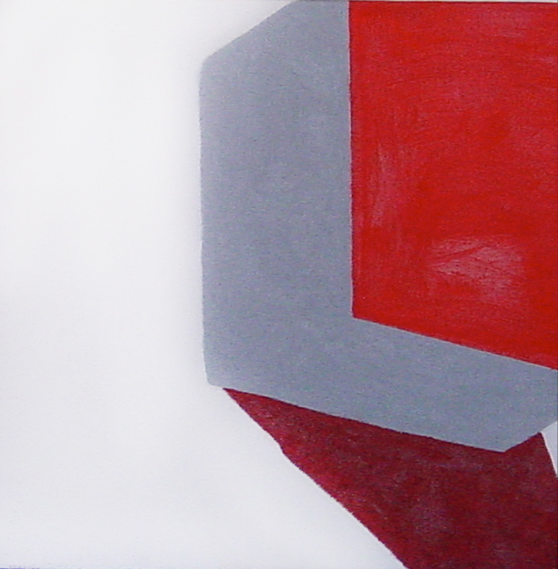 Red Box #2 - 10"x10" - Oil on Canvas