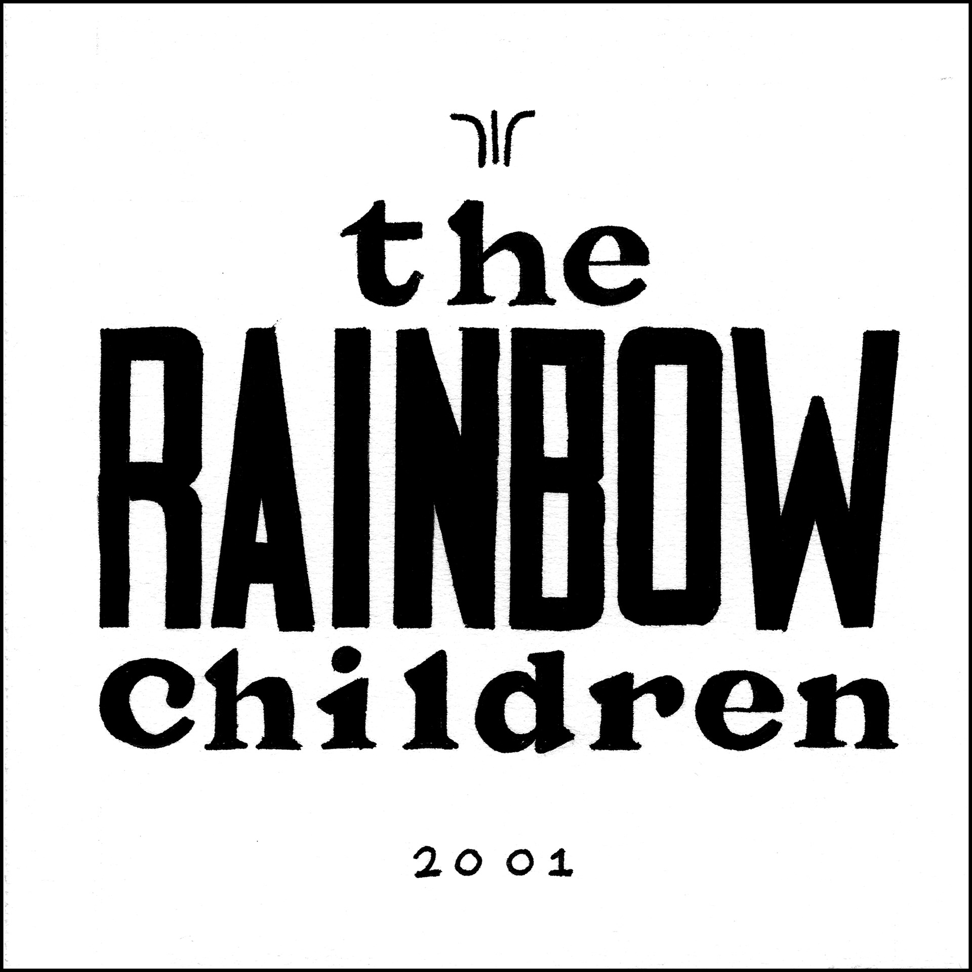 The Rainbow Children - 5"x5" - Ink on Paper
