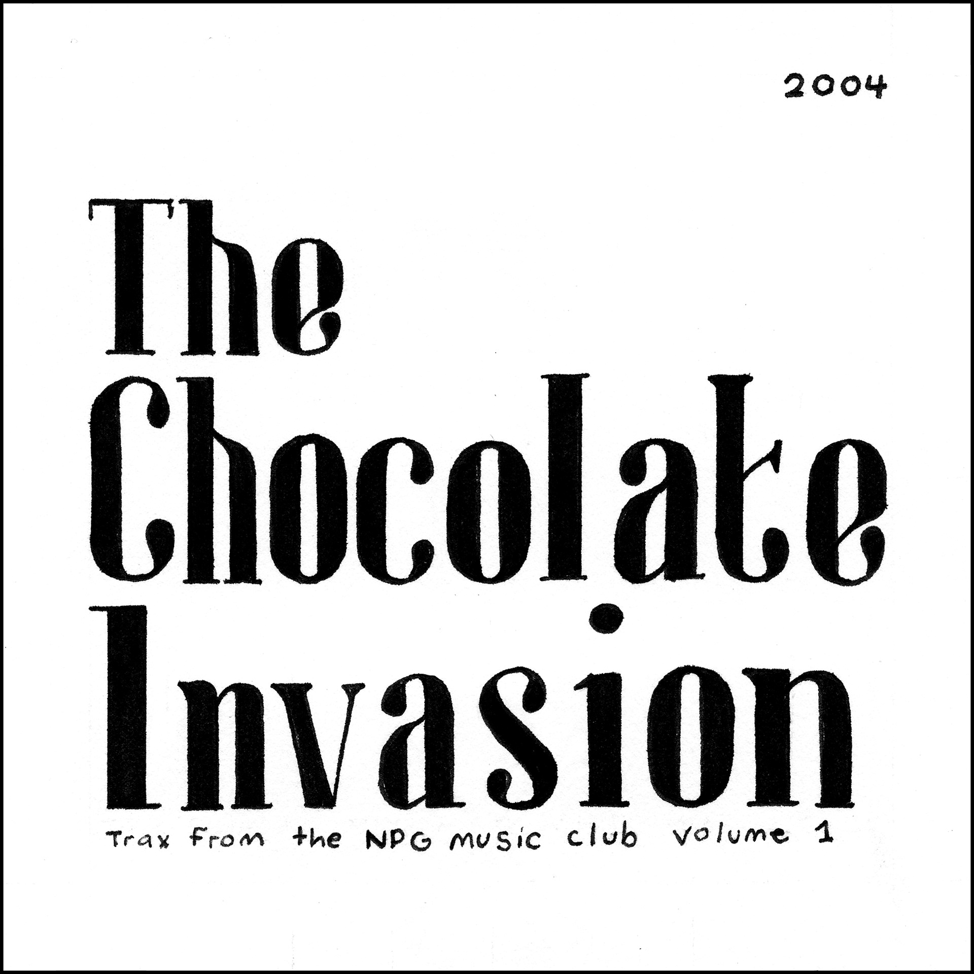 The Chocolate Invasion - 5"x5" - Ink on Paper