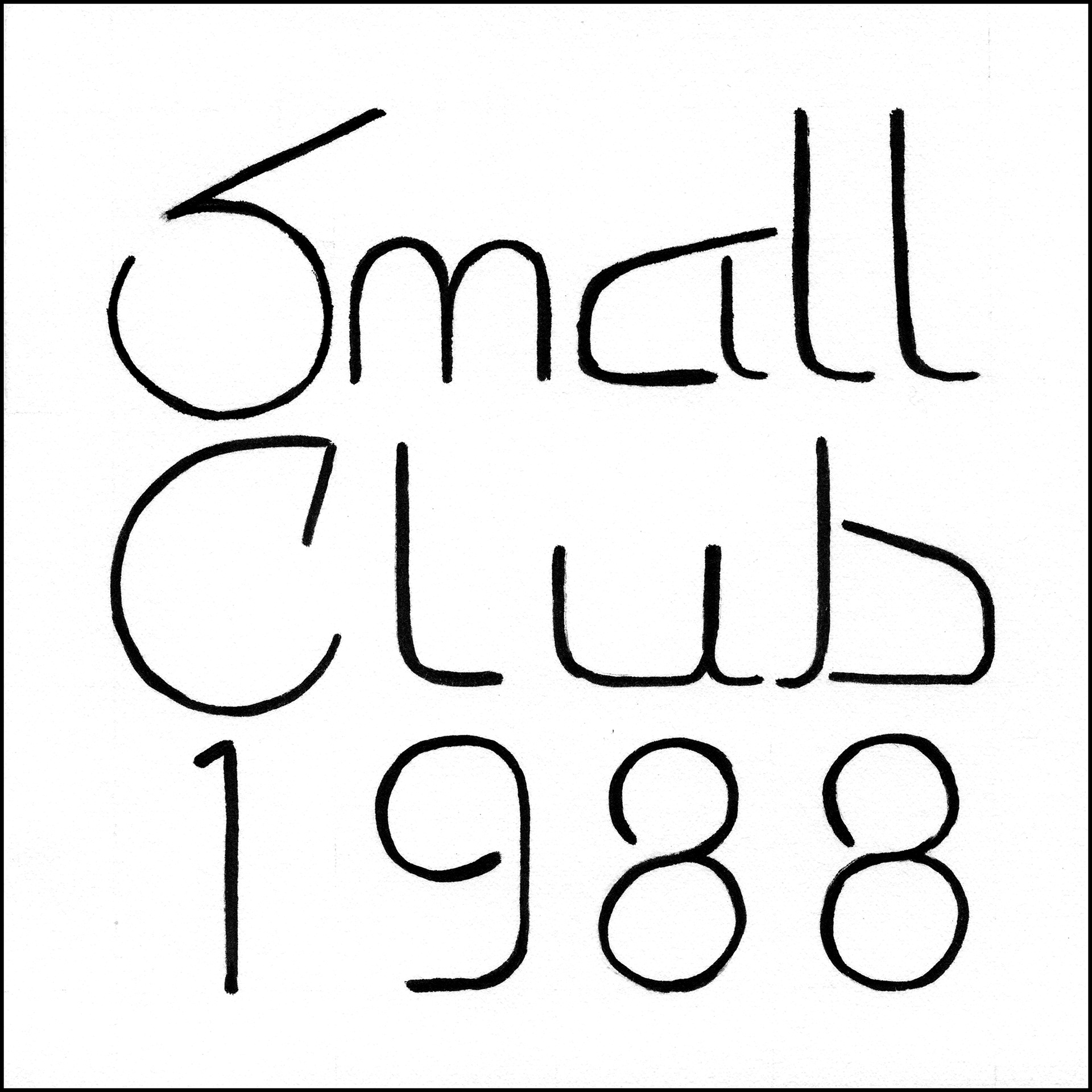 Small Club - 5"x5" - Ink on Paper