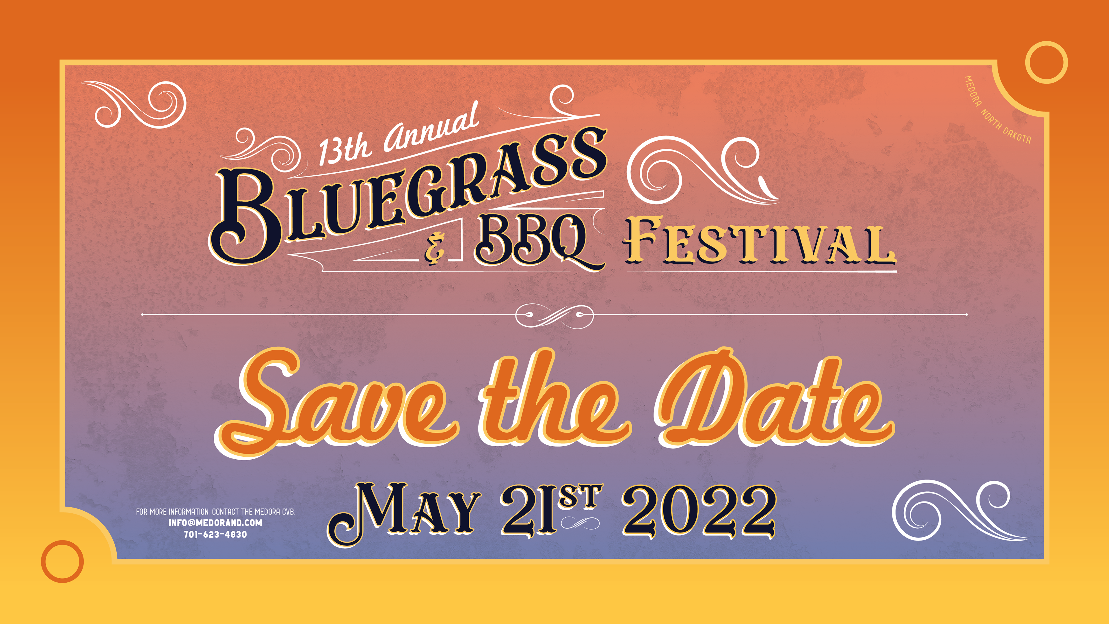 Music Festival - Save the Date 2022 - Half-Page Ad
