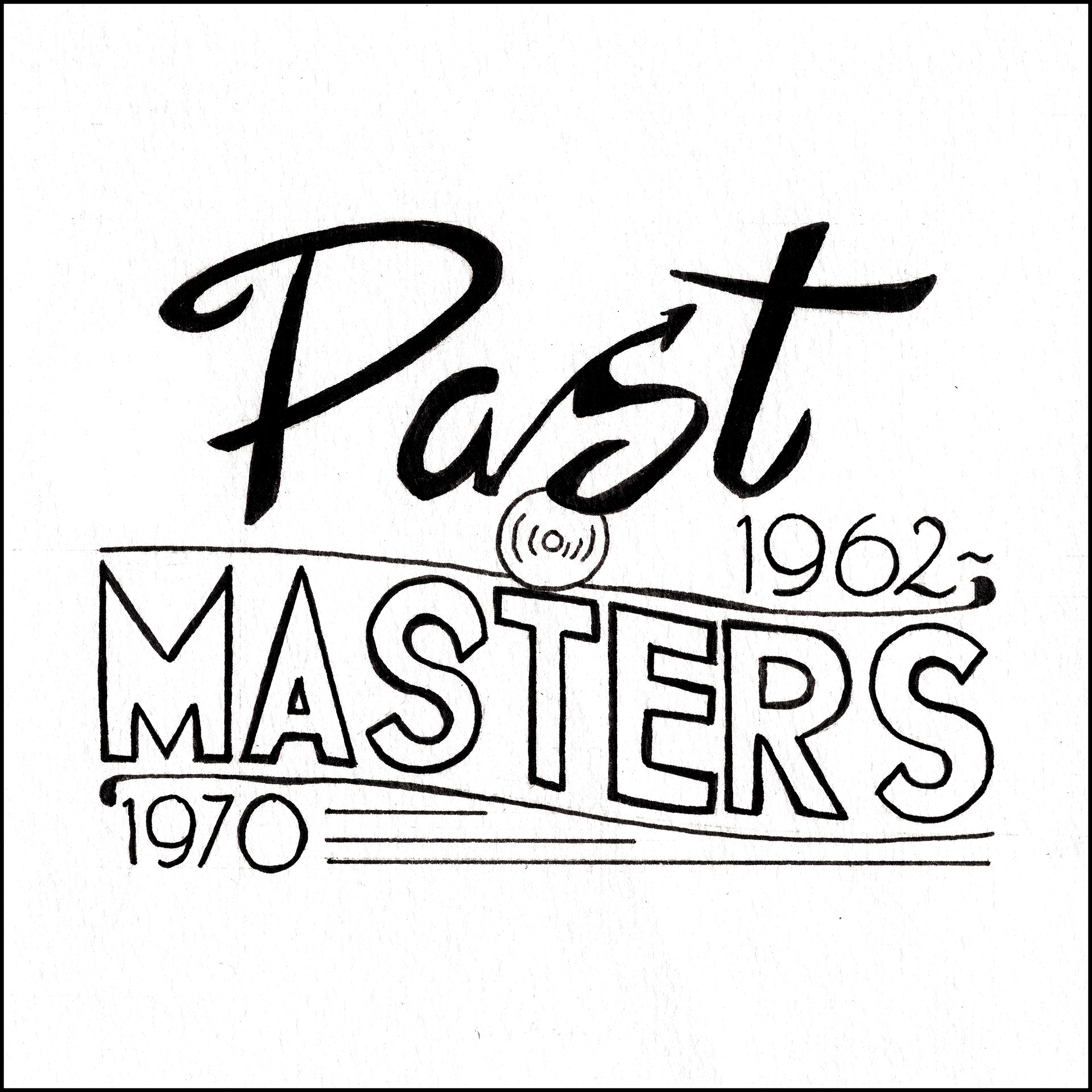Past Masters - 5"x5" - Ink on Paper