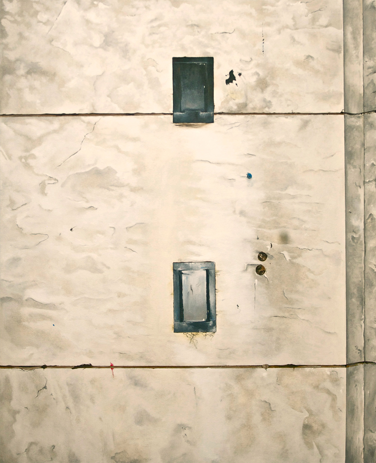 Marble Wall - 24"x36" - Oil on Canvas - SOLD