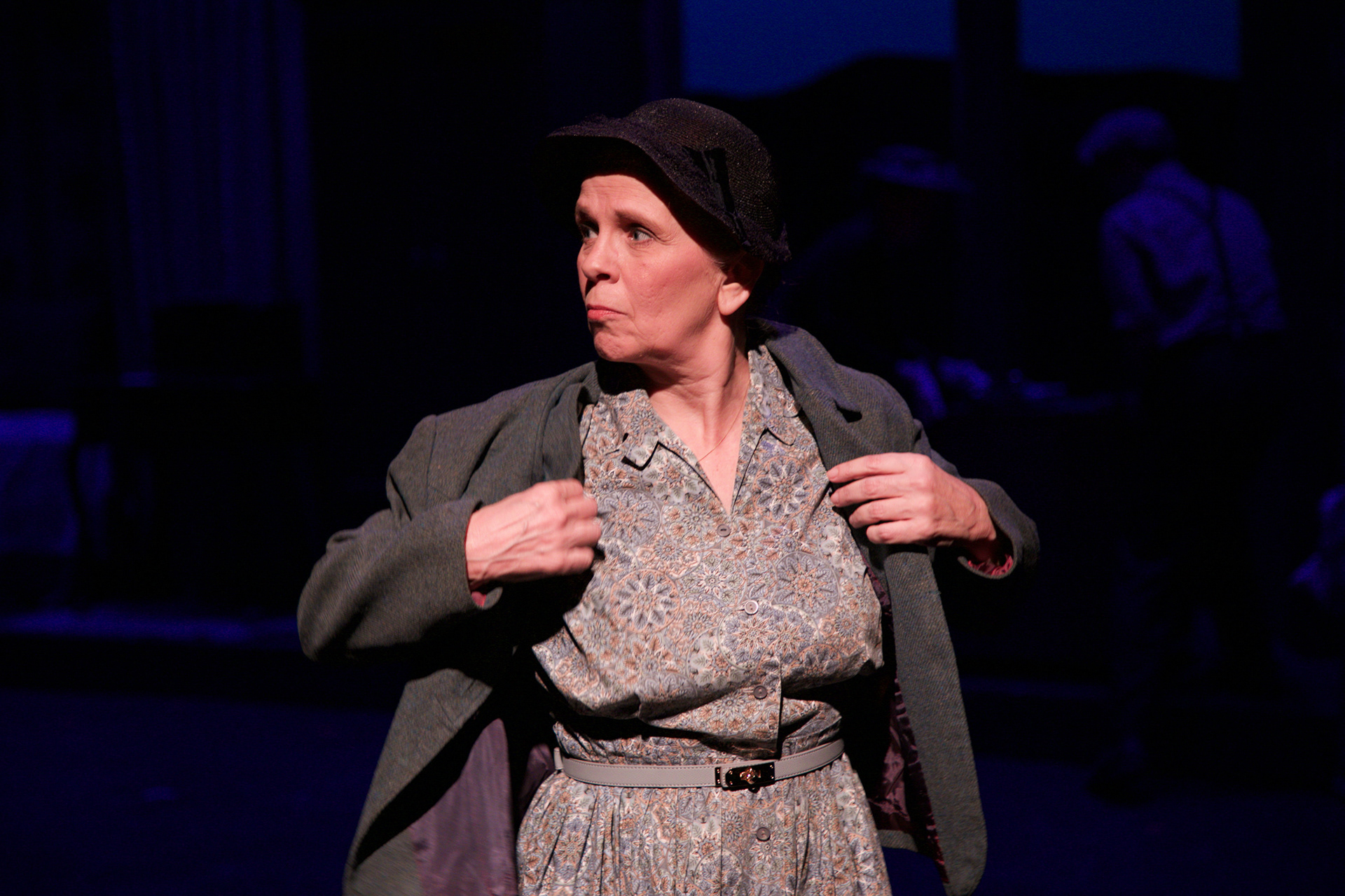 THE TRIP TO BOUNTIFUL Unity Theatre Photography: Brenham Portrait Gallery @scotthillphoto Director: Ryan Schabach Set Designer & Scenic Artist: Torsten Louis Costume Designer: Kerry Bechtel Lighting Designer: David Gipson  Sound Designer: Ryan Eisworth Technical Director: Alan Will Prop Master: Sherry Frank Costume Shop Manager: Charlotta Sisco Stage Manager: Alan Will Asst. Stage Manager & Actor: Tam Treviño Stage Crew: Naomi Hill Stage Crew: Hunter Amelang Cast: Lisa Thomas, Josh Estrada, Jamie Ward, Julia Chereson, Barry Brass, Tam Treviño, Jordan Gaskamp, Alan Hall