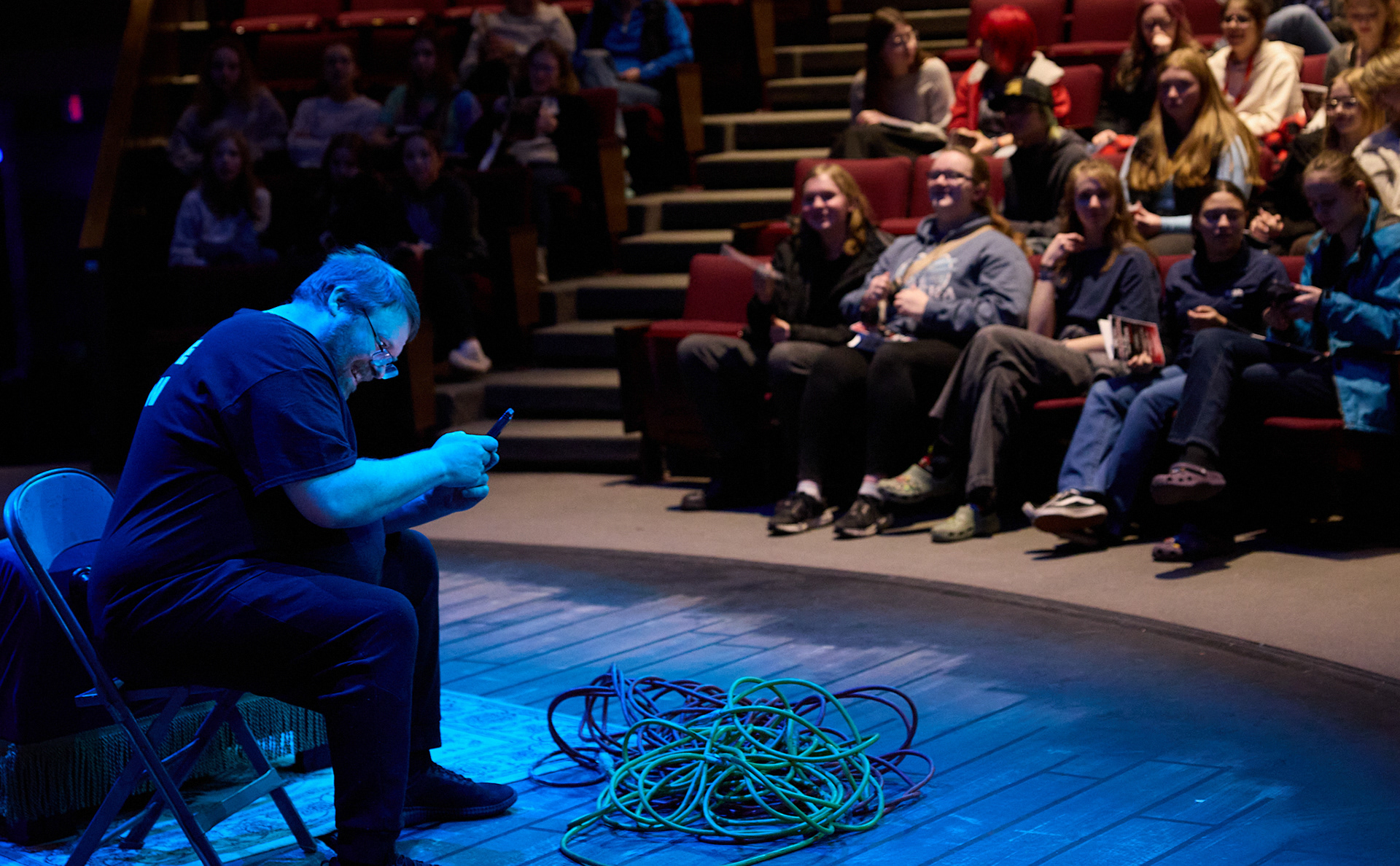 Sheboygan Theatre Company THE PLAY THAT GOES WRONG By: Henry Lewis, Johnathan Sayer & Henry Shields Photographers: Michael Huibregtse & Scott Seifert Full Production Credit: rehearsalreport.com  Director: Ryan Schabach 