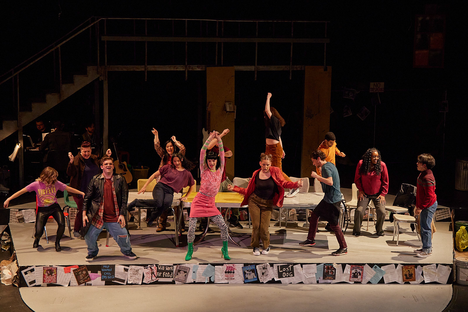 RENT - Sheboygan Theatre Co (photos: Michael Huibregtse)