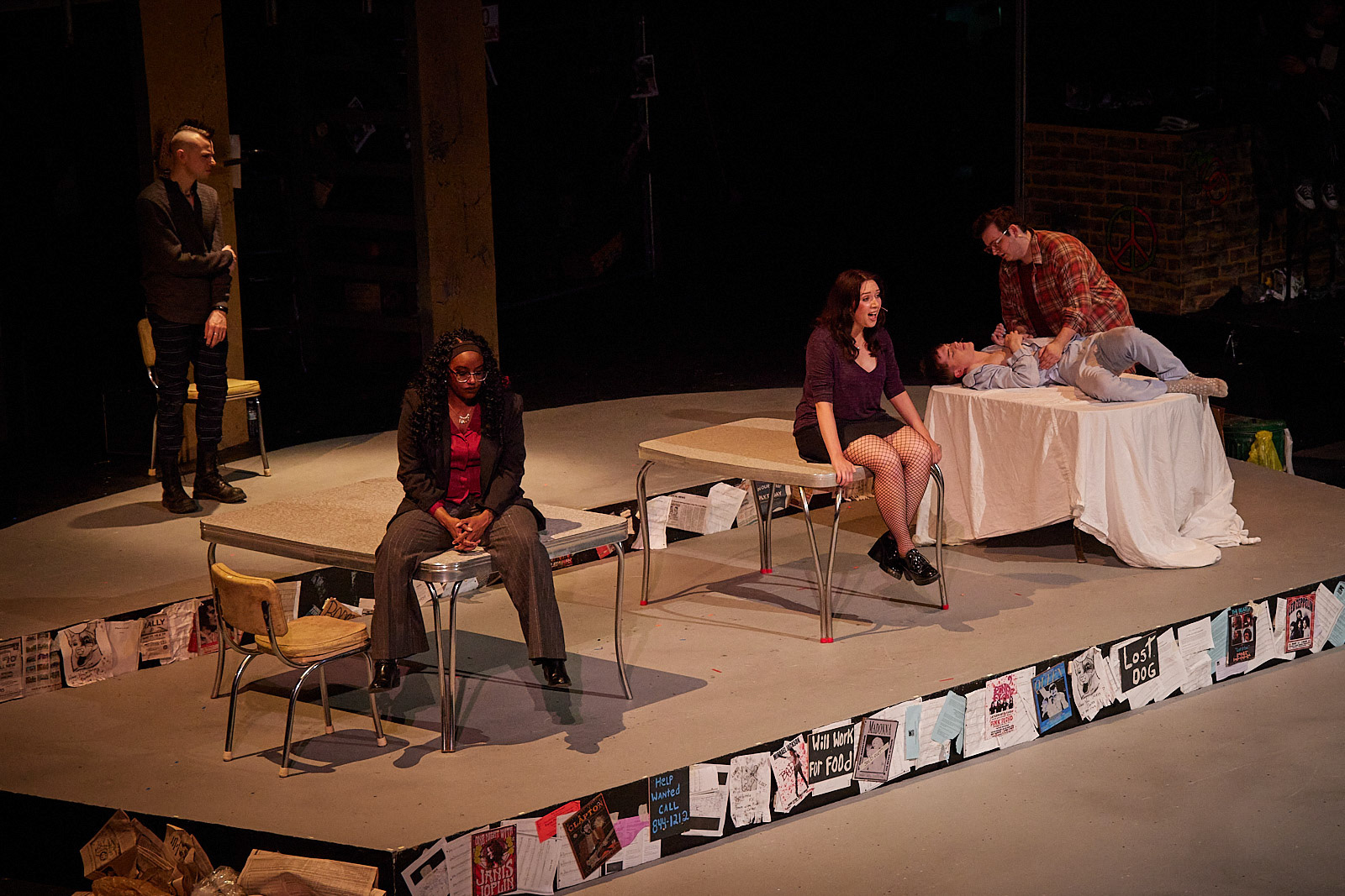 RENT - Sheboygan Theatre Co (photos: Michael Huibregtse)