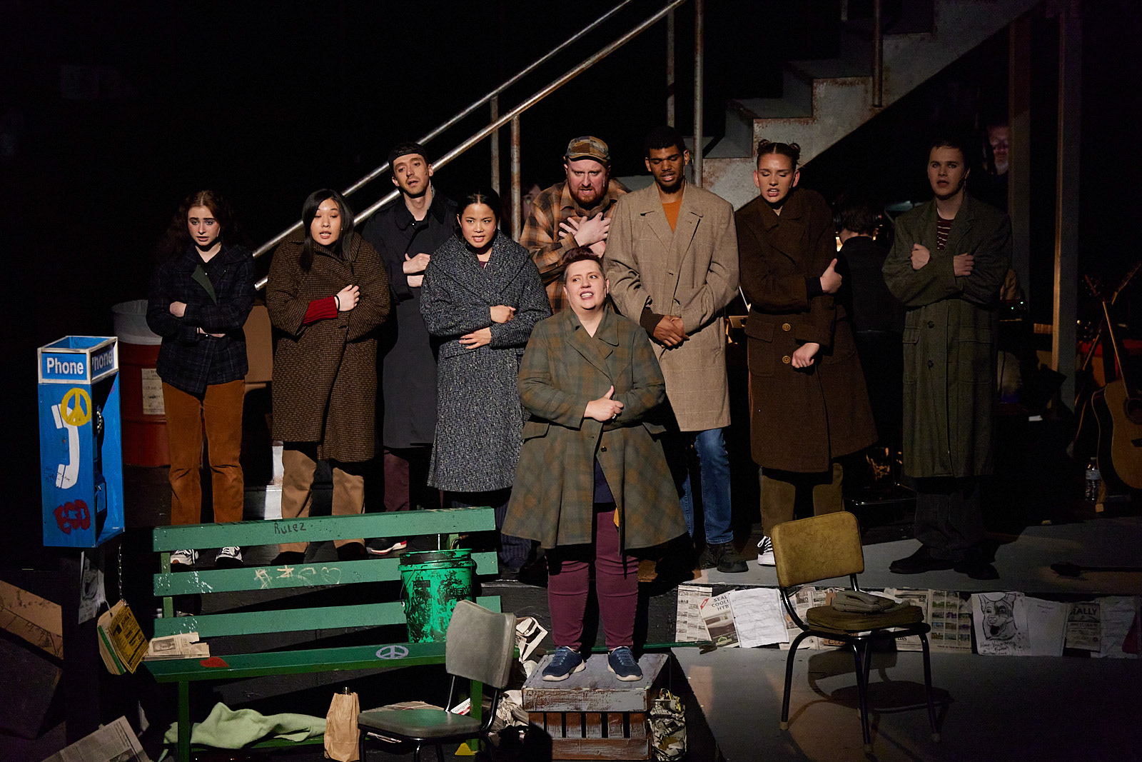 RENT - Sheboygan Theatre Co (photos: Michael Huibregtse)