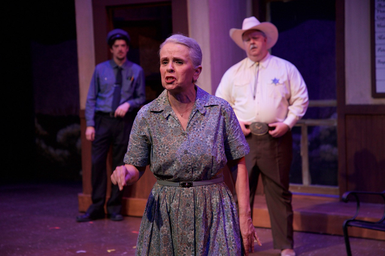 THE TRIP TO BOUNTIFUL Unity Theatre Photography: Brenham Portrait Gallery @scotthillphoto Director: Ryan Schabach Set Designer & Scenic Artist: Torsten Louis Costume Designer: Kerry Bechtel Lighting Designer: David Gipson  Sound Designer: Ryan Eisworth Technical Director: Alan Will Prop Master: Sherry Frank Costume Shop Manager: Charlotta Sisco Stage Manager: Alan Will Asst. Stage Manager & Actor: Tam Treviño Stage Crew: Naomi Hill Stage Crew: Hunter Amelang Cast: Lisa Thomas, Josh Estrada, Jamie Ward, Julia Chereson, Barry Brass, Tam Treviño, Jordan Gaskamp, Alan Hall