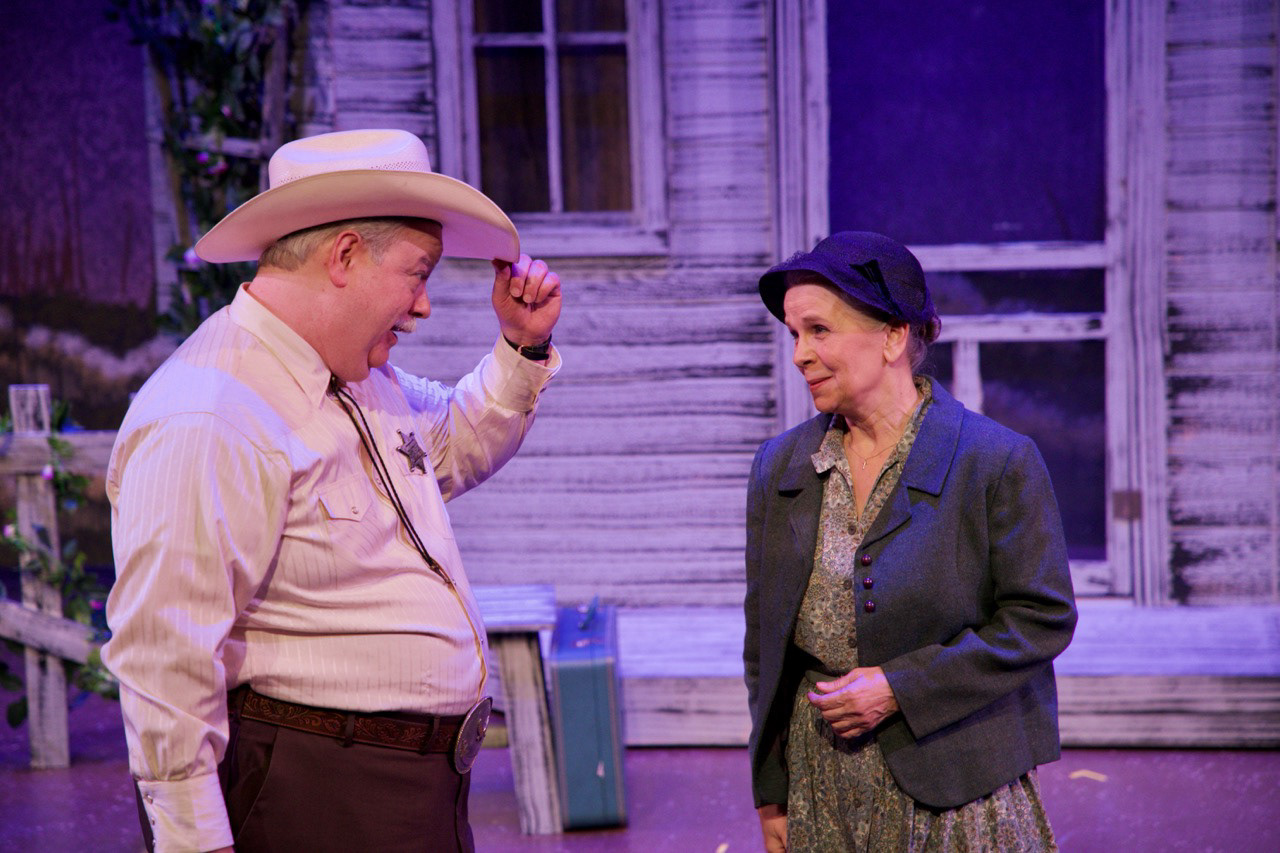 THE TRIP TO BOUNTIFUL Unity Theatre Photography: Brenham Portrait Gallery @scotthillphoto Director: Ryan Schabach Set Designer & Scenic Artist: Torsten Louis Costume Designer: Kerry Bechtel Lighting Designer: David Gipson  Sound Designer: Ryan Eisworth Technical Director: Alan Will Prop Master: Sherry Frank Costume Shop Manager: Charlotta Sisco Stage Manager: Alan Will Asst. Stage Manager & Actor: Tam Treviño Stage Crew: Naomi Hill Stage Crew: Hunter Amelang Cast: Lisa Thomas, Josh Estrada, Jamie Ward, Julia Chereson, Barry Brass, Tam Treviño, Jordan Gaskamp, Alan Hall