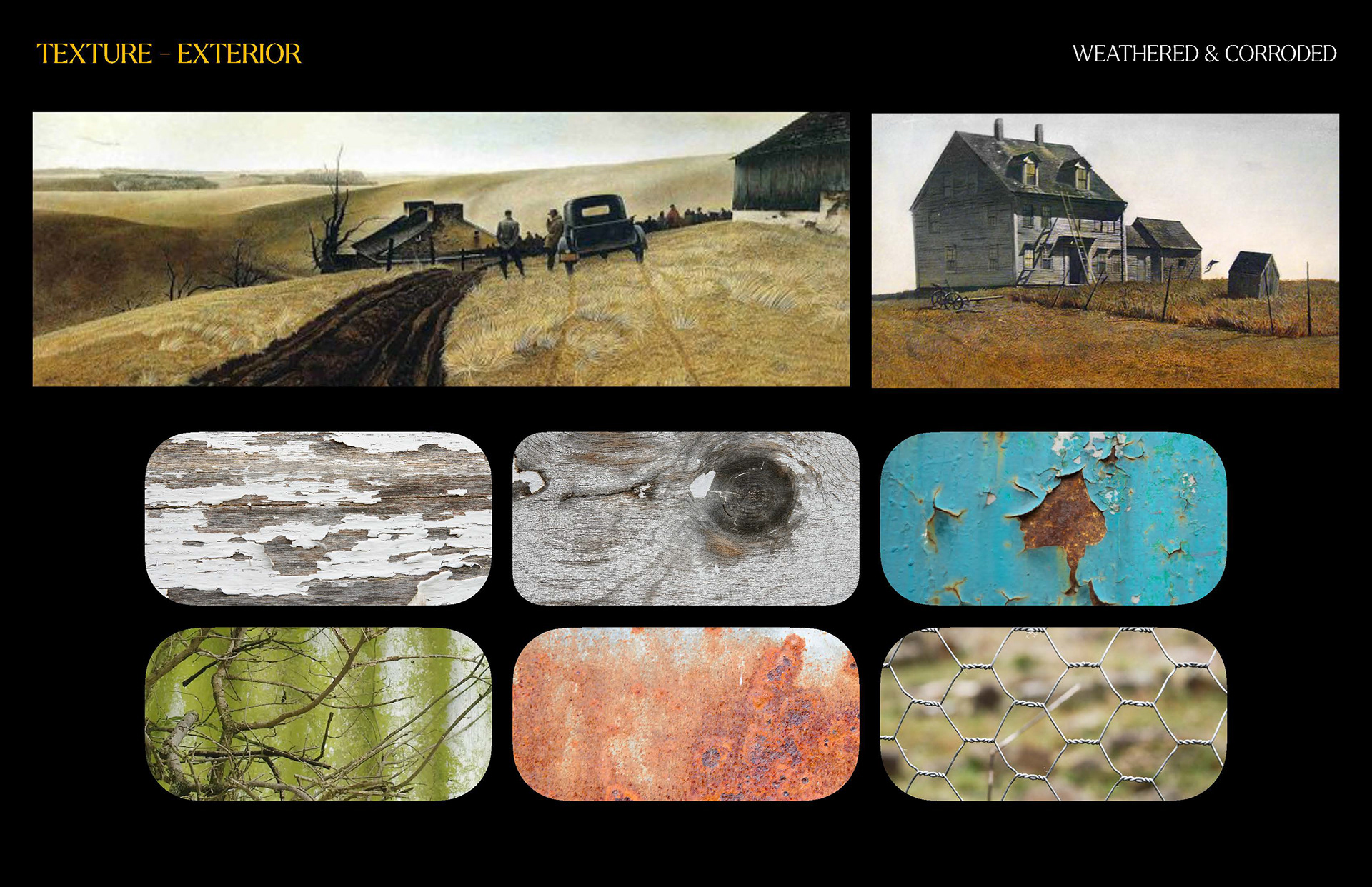 TEXTURE RESEARCH - EXTERIORS