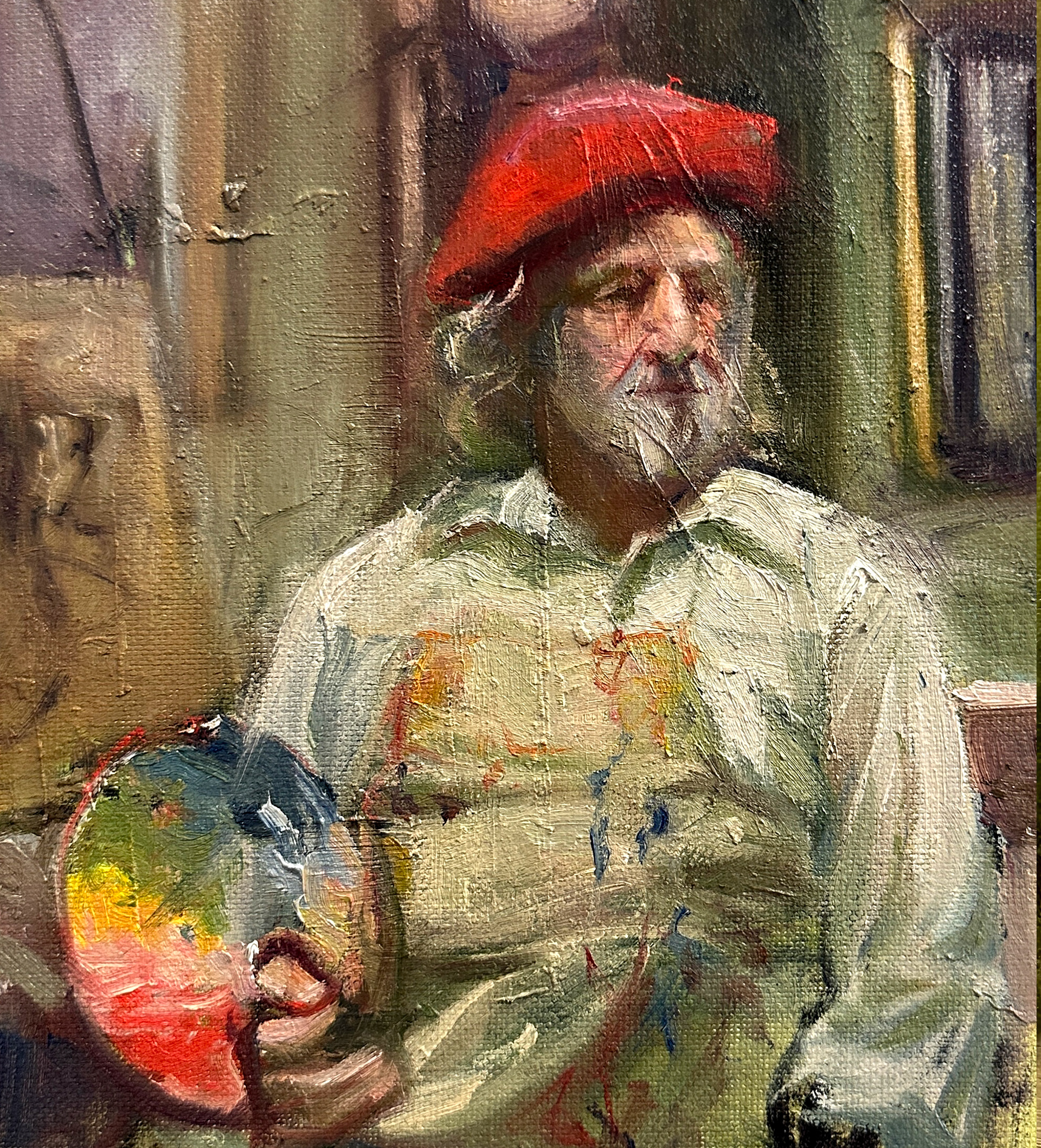 The Painter ; Oil on Canvas