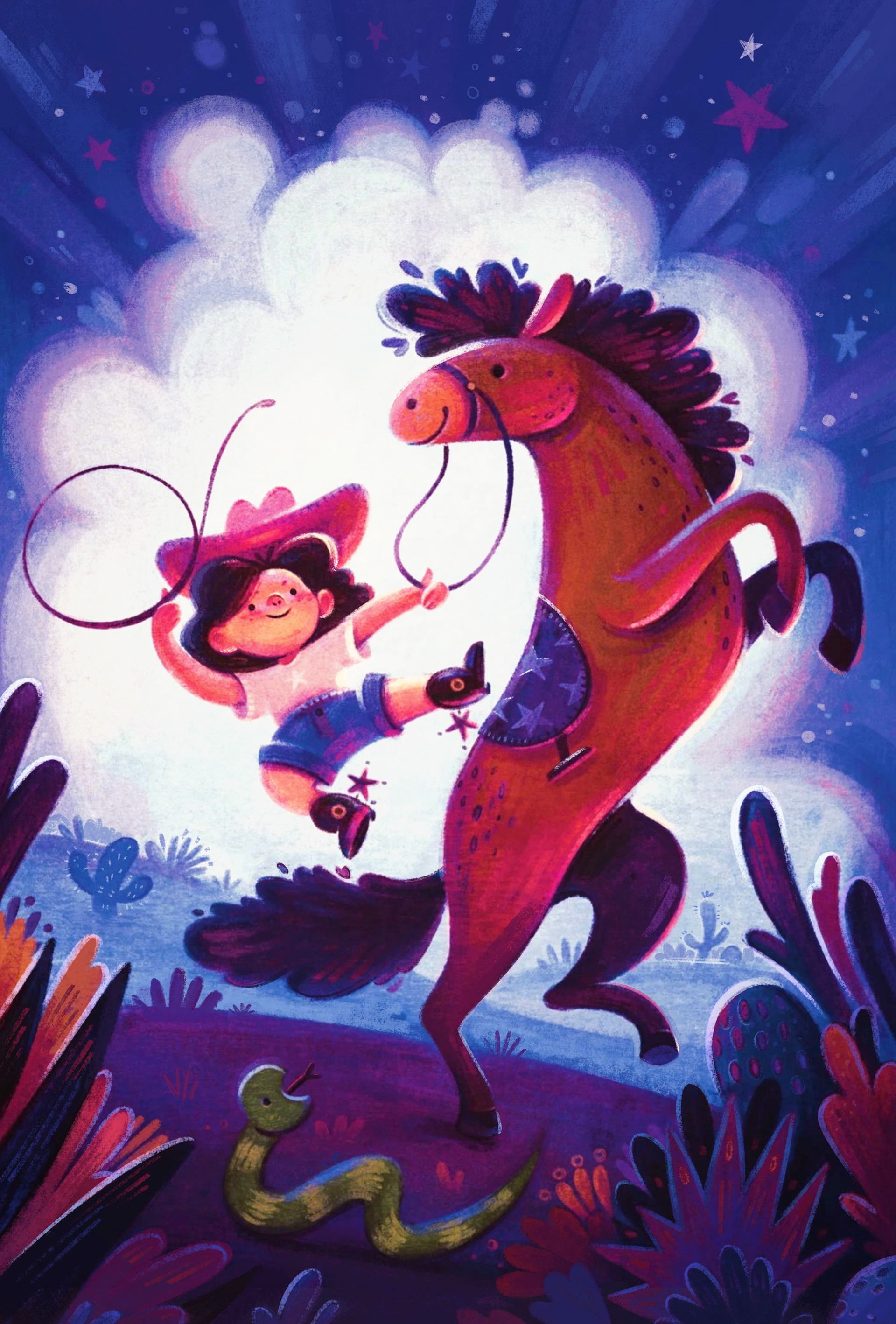 Giddy Up ; Procreate Spring 2026