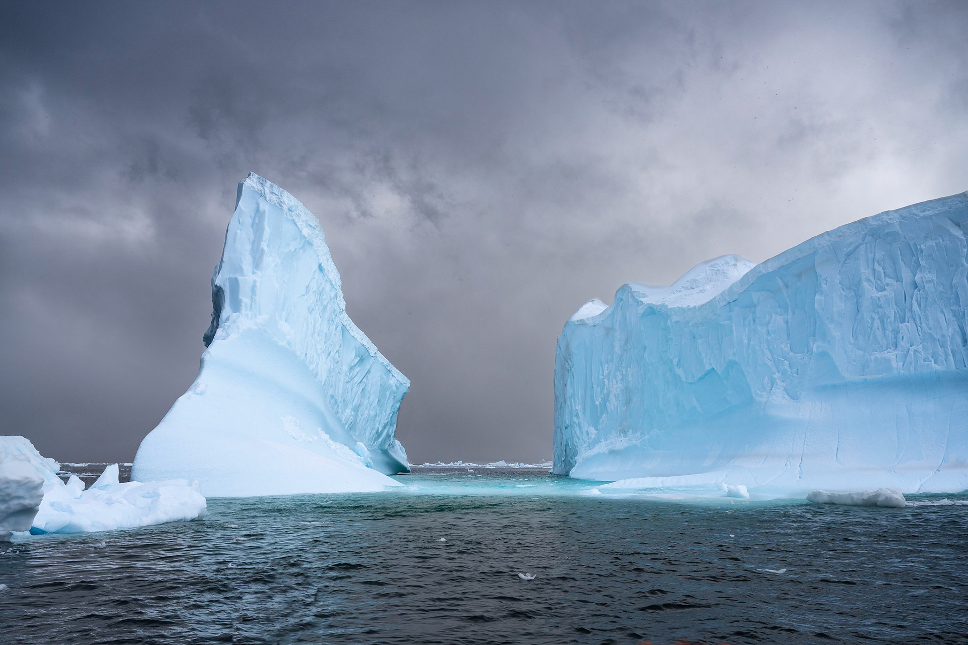 Ice Giant, dry dock iceberg off Brabant Island