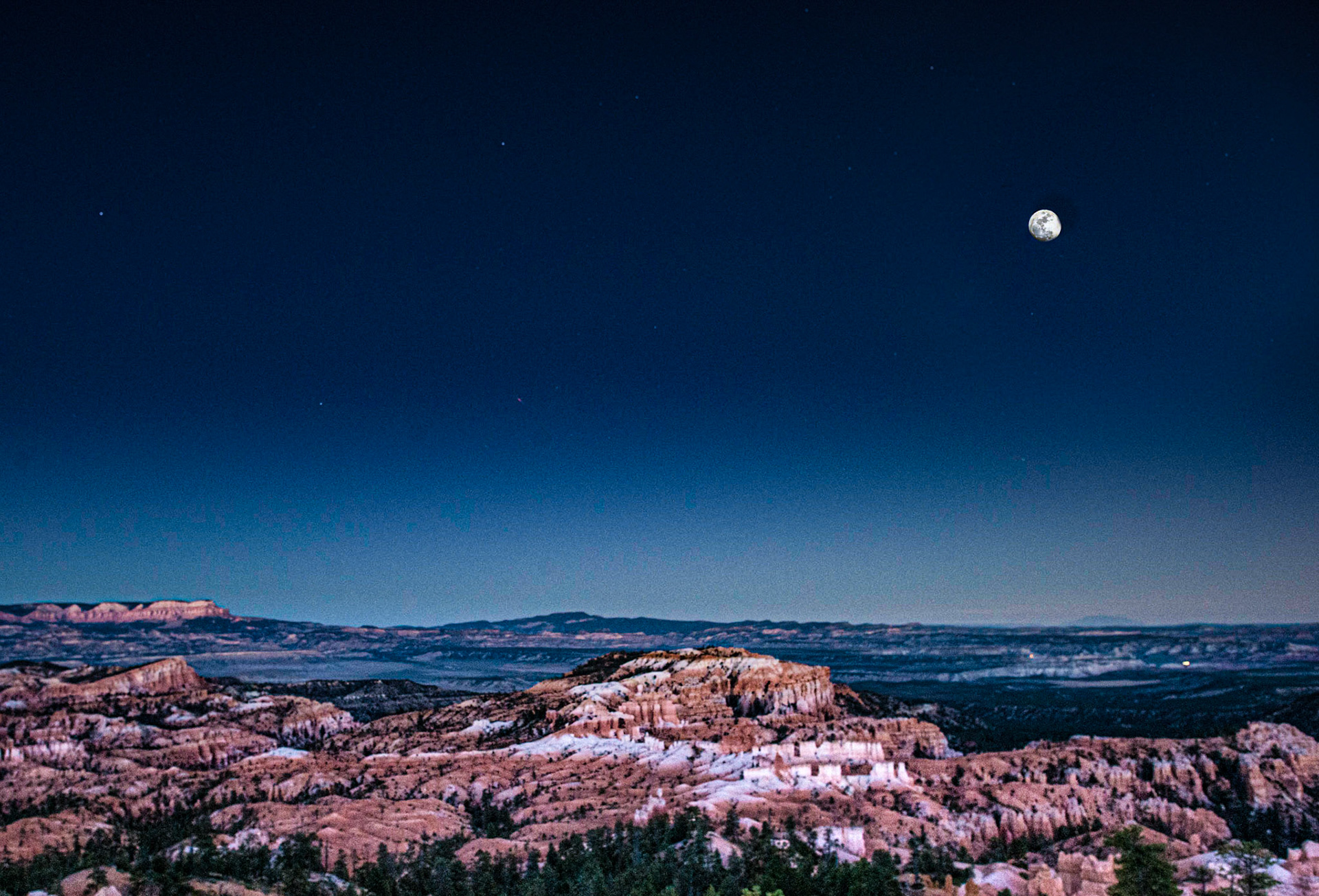 "Moon Over Bryce", 2016