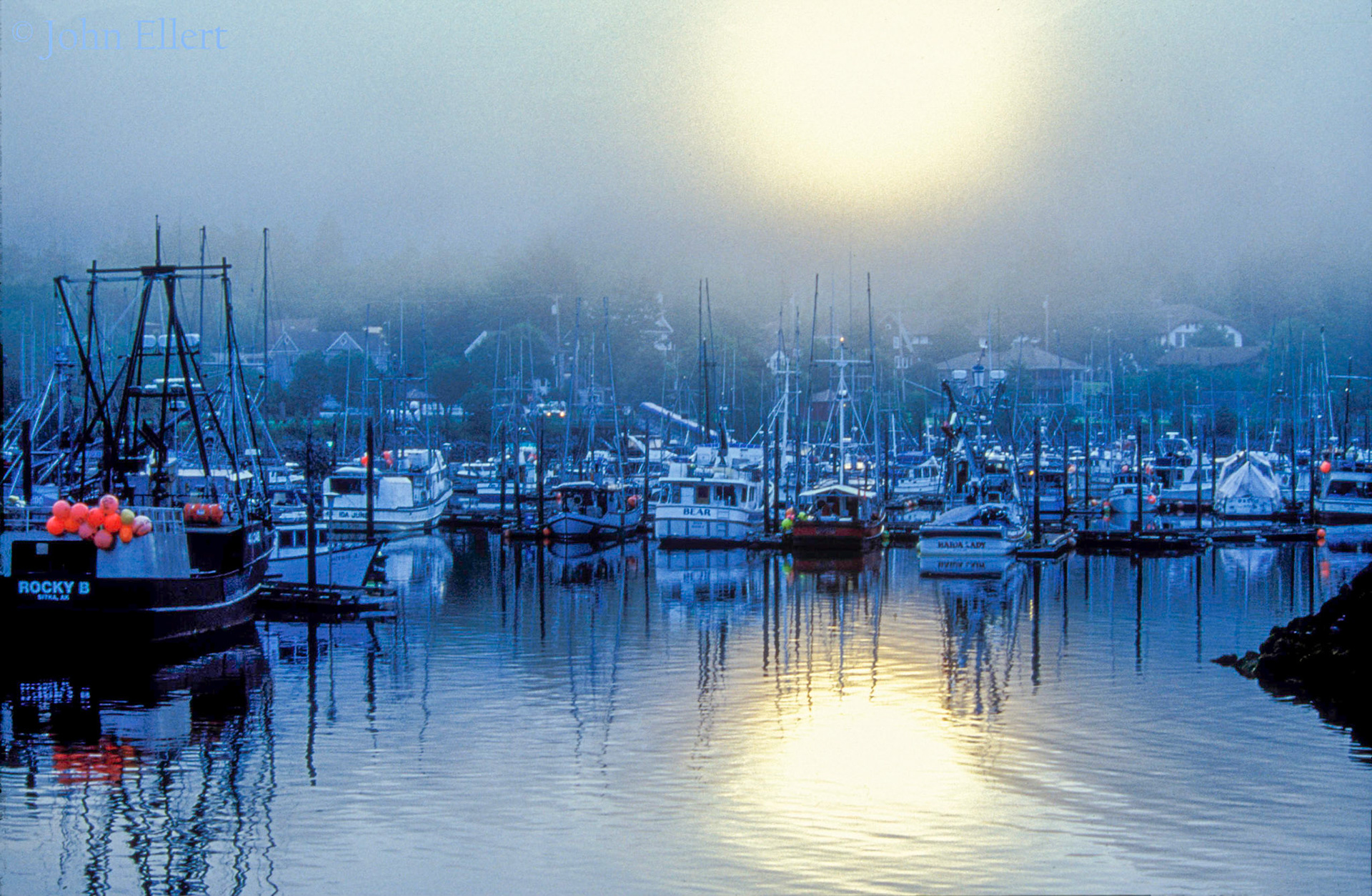 "Sitka Sunrise", Alaska, 2001