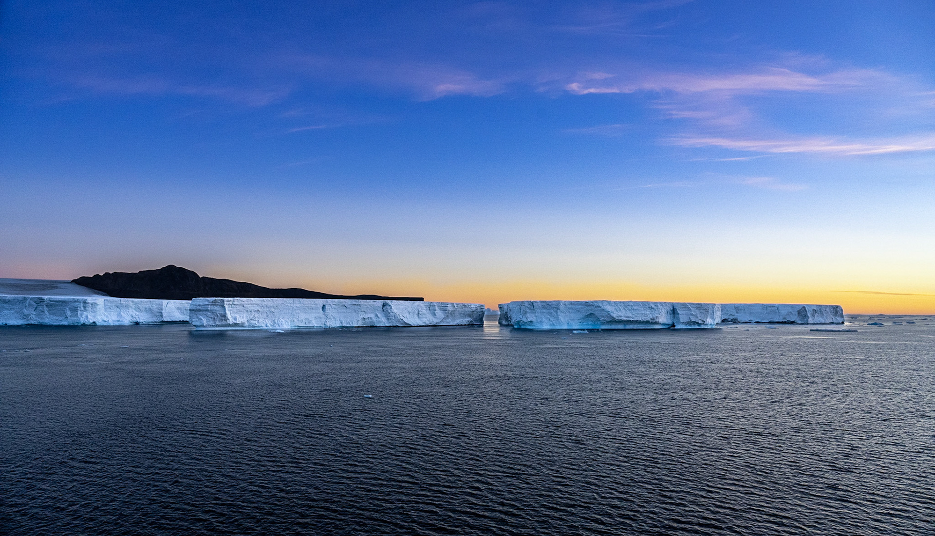 Tablular Icebergs, Weddell Sea
