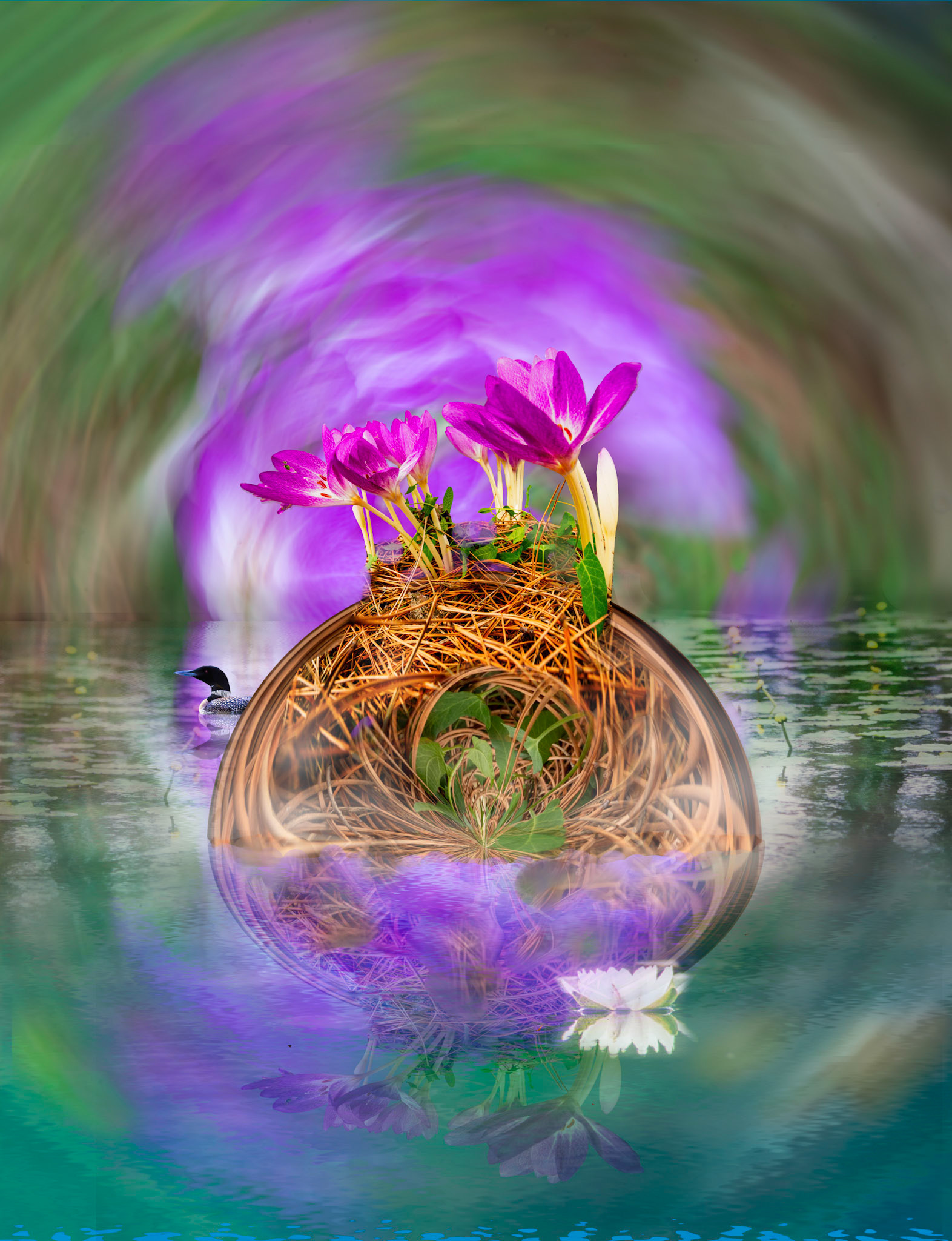 "Crocus Isle", 2020