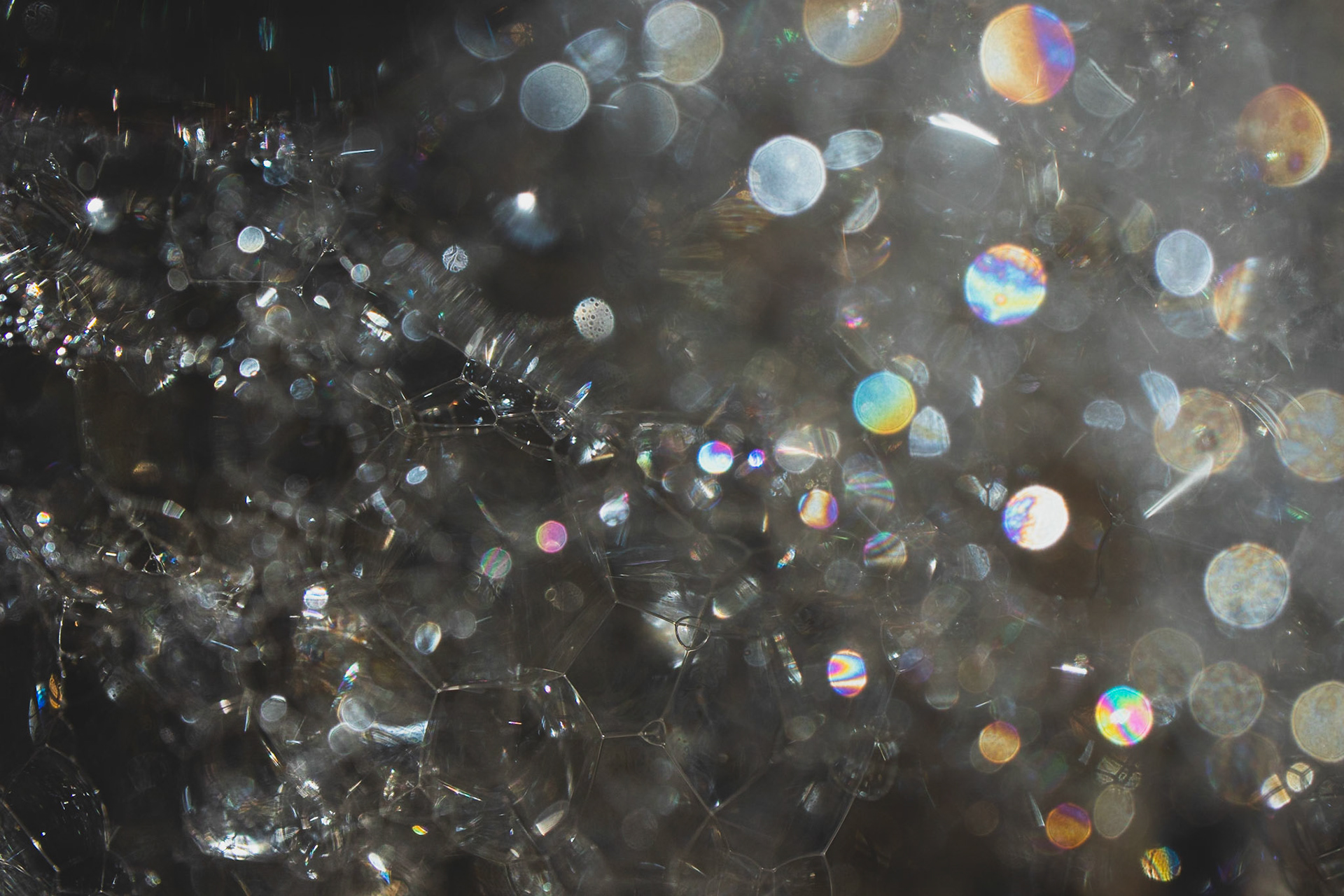 Being limited in potential subjects can be a real pain, or it can be a way to narrow your focus and force you to experiment and try new things. 

Now, I'm not claiming that soap bubble macro photography is anything new, but it's something I've never tried before, and now I'm glad I did.
