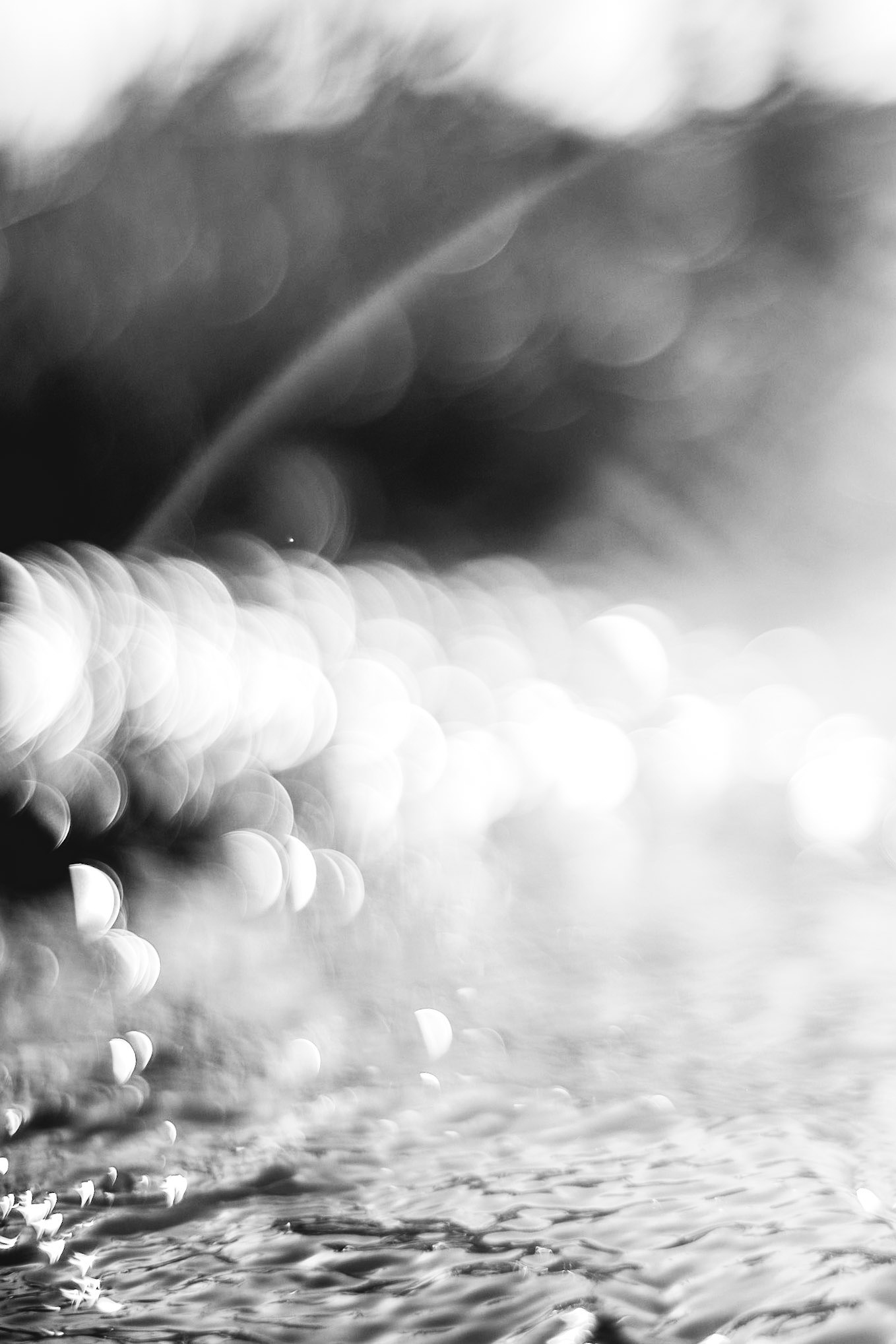 Some more abstract shots of the light and water at the lake.