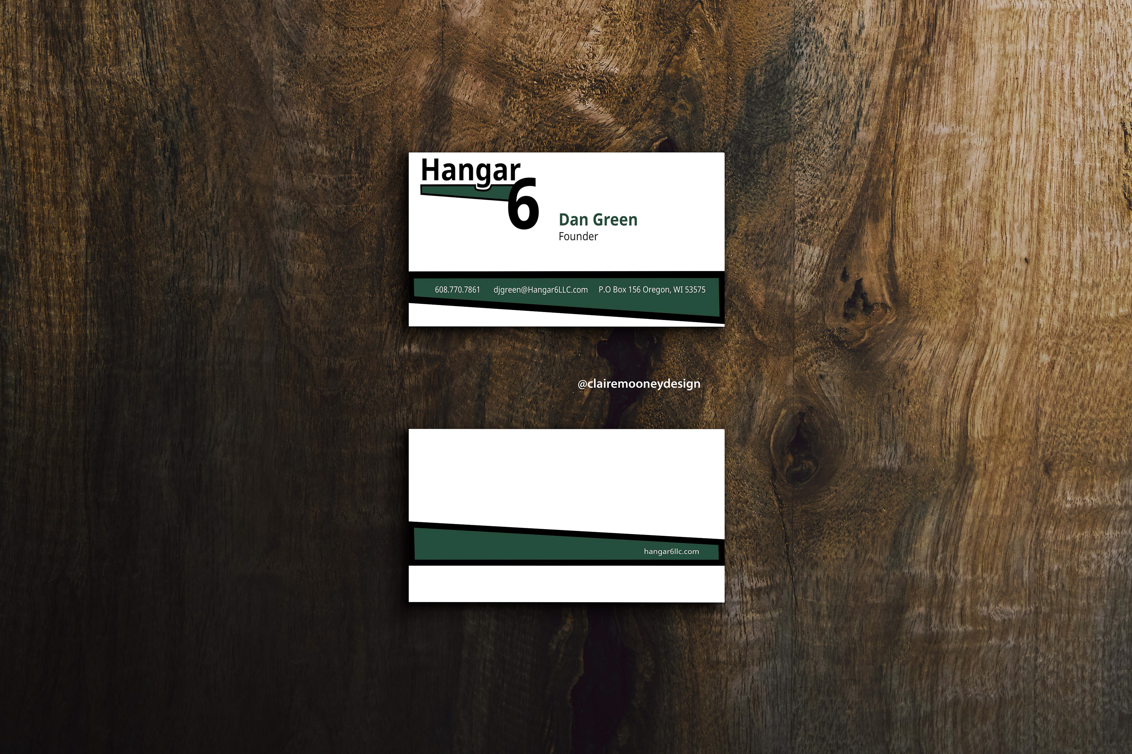 Hangar 6 Logo and Business Card Design