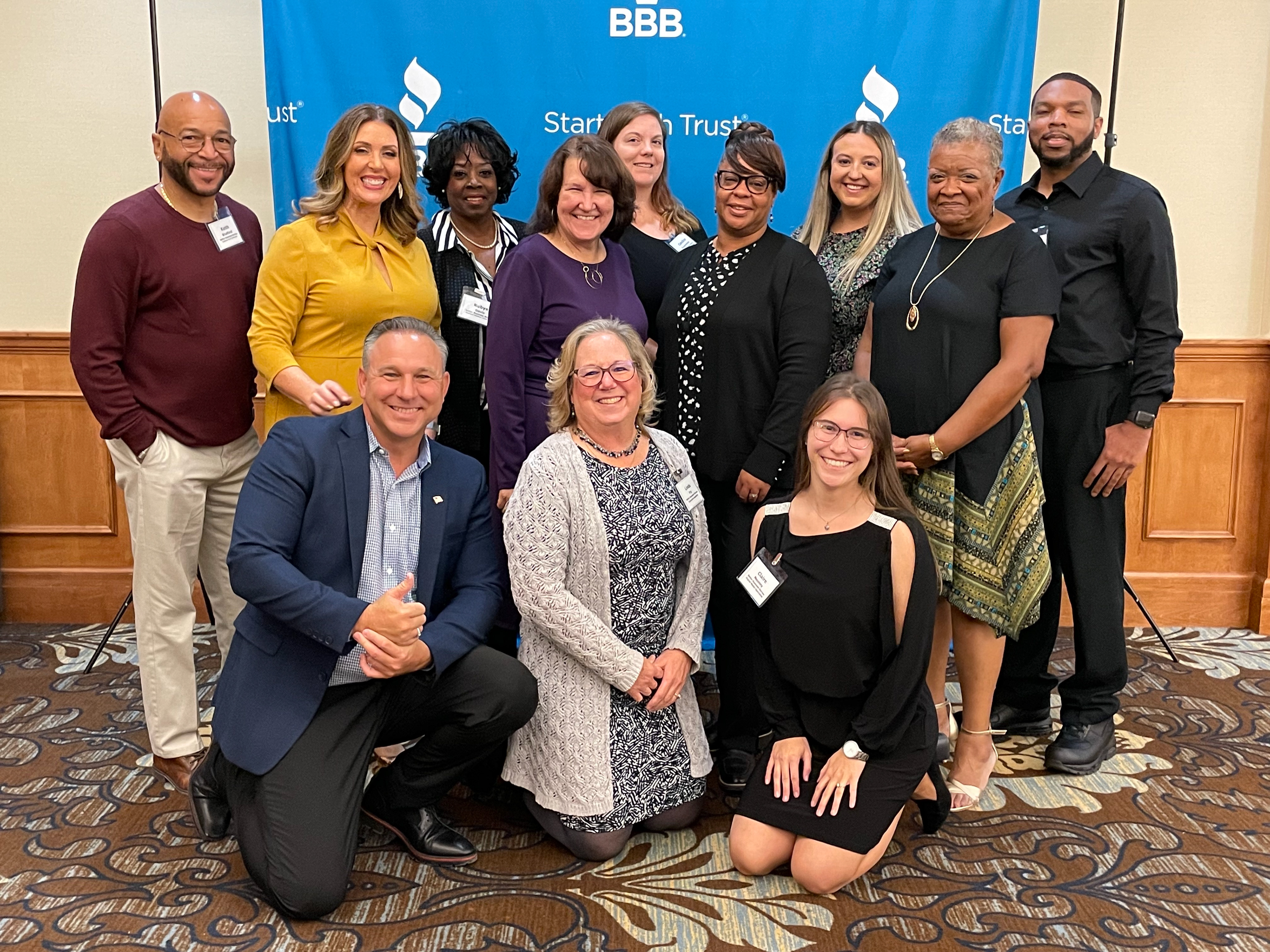 BBB Staff at Torch Awards 2022