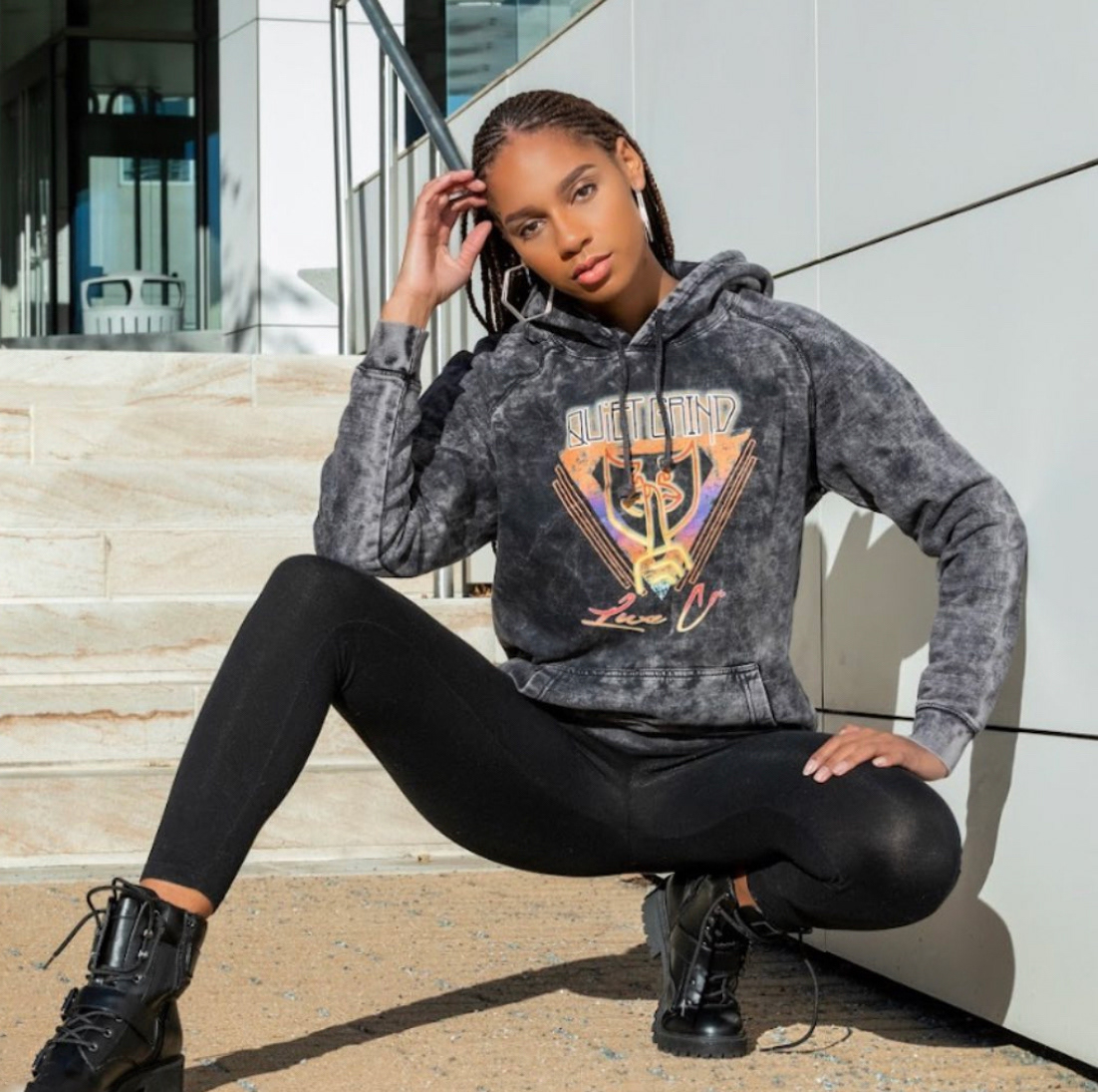 Quiet Grind Rock Band Hoodie