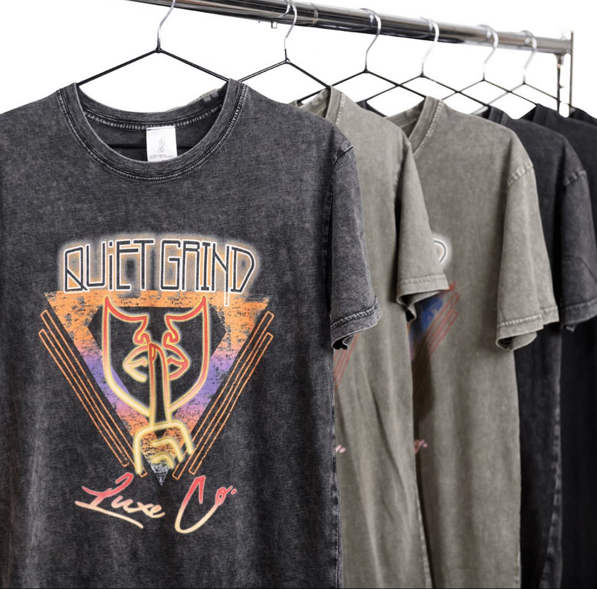Quiet Grind Rock Band Tee