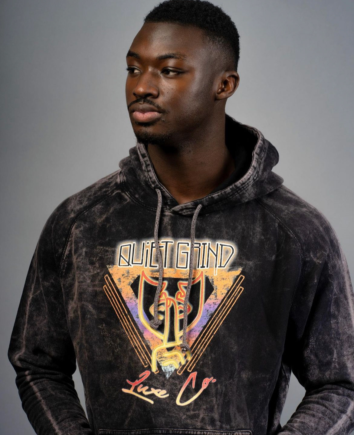 Quiet Grind Rock Band Hoodie