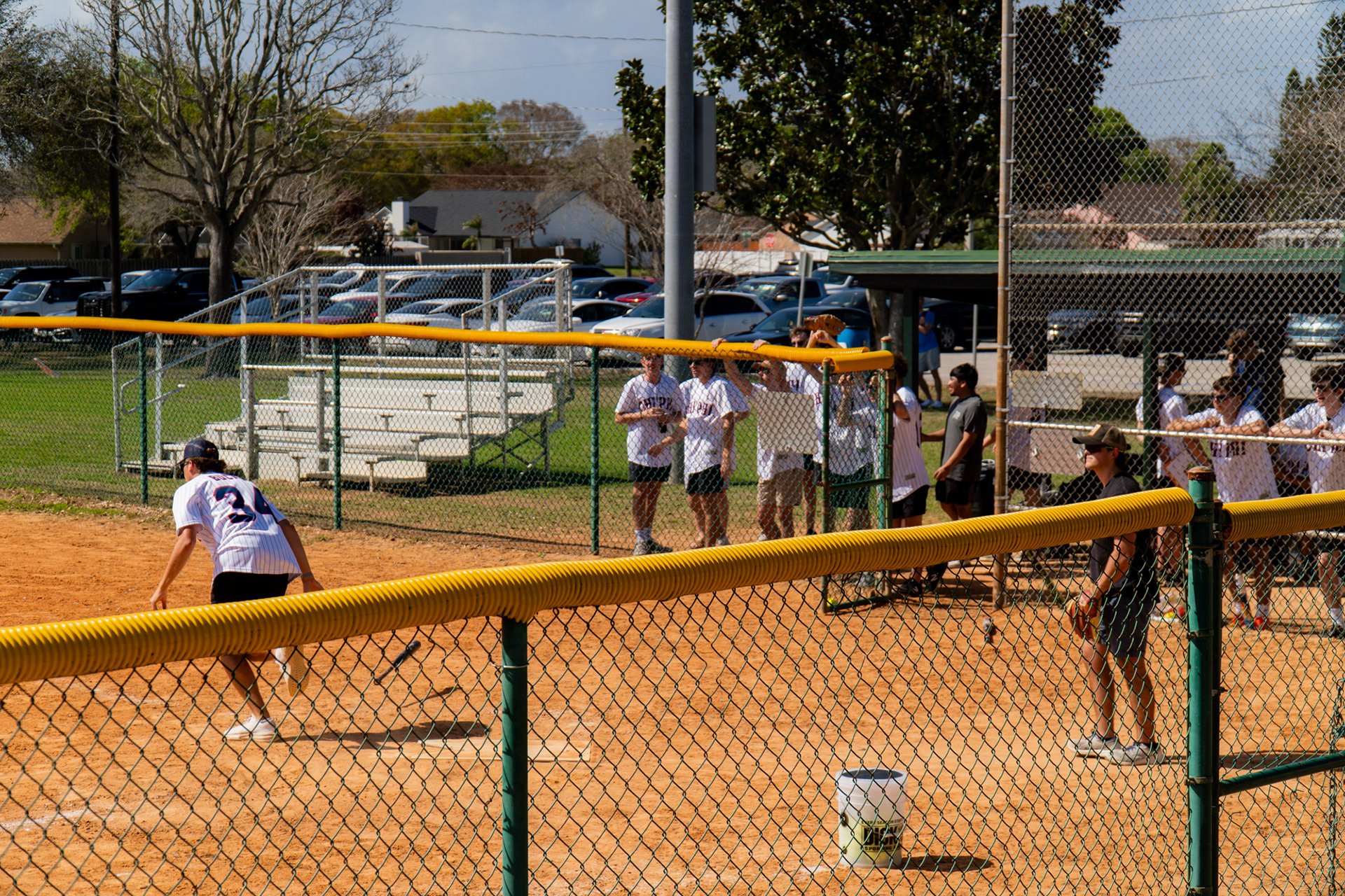 Chi Phi faces Lambda Chi Alpha in the play-in round of softball.