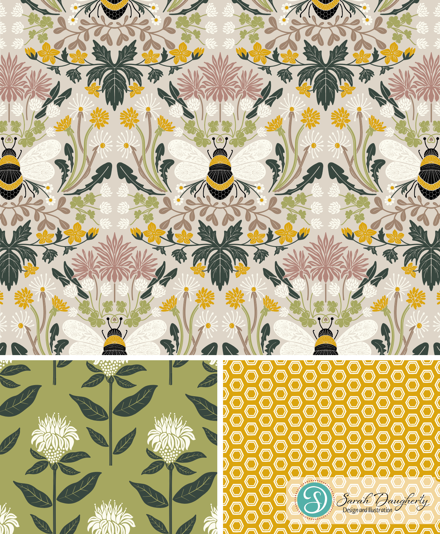 Posh Pollinators - Earth Tones