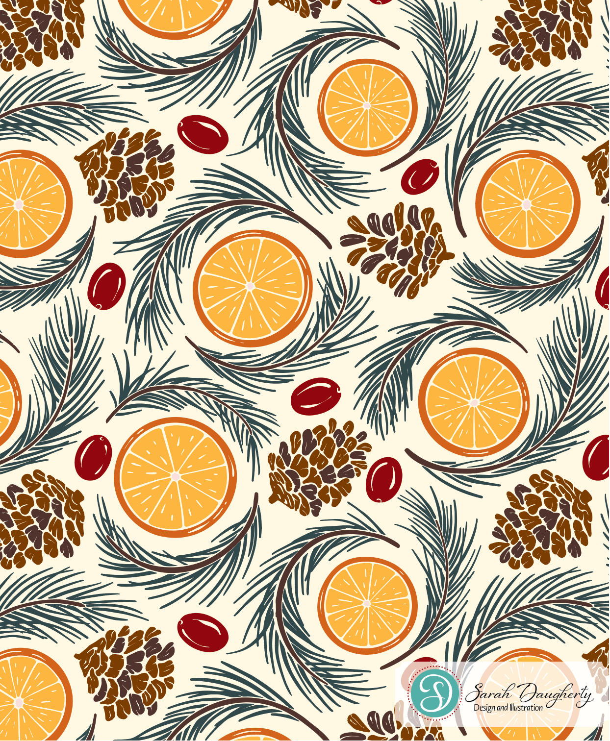 Festive Fruit & Pine