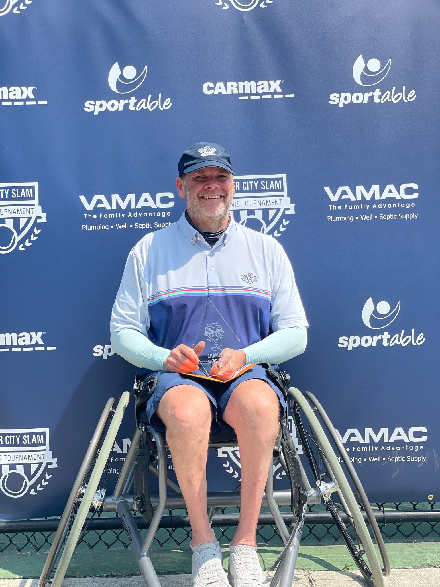 Divison C Singles Champion - Chris Thomas