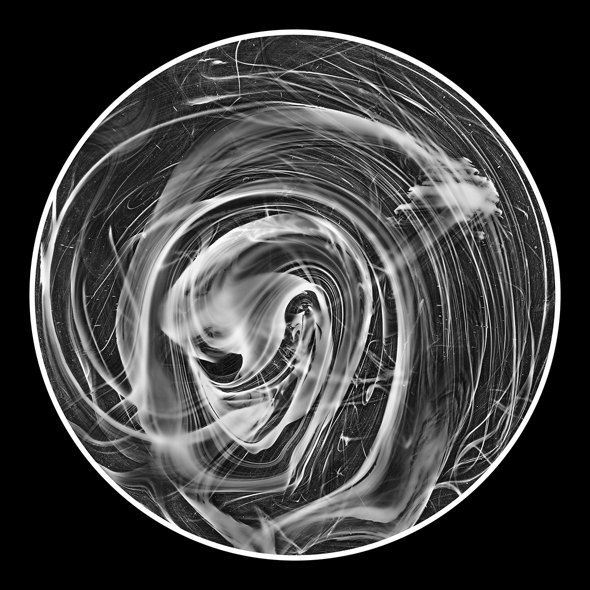 The Sacred Flame, 40cm x 40cm, Photogram, Platinum Palladium.