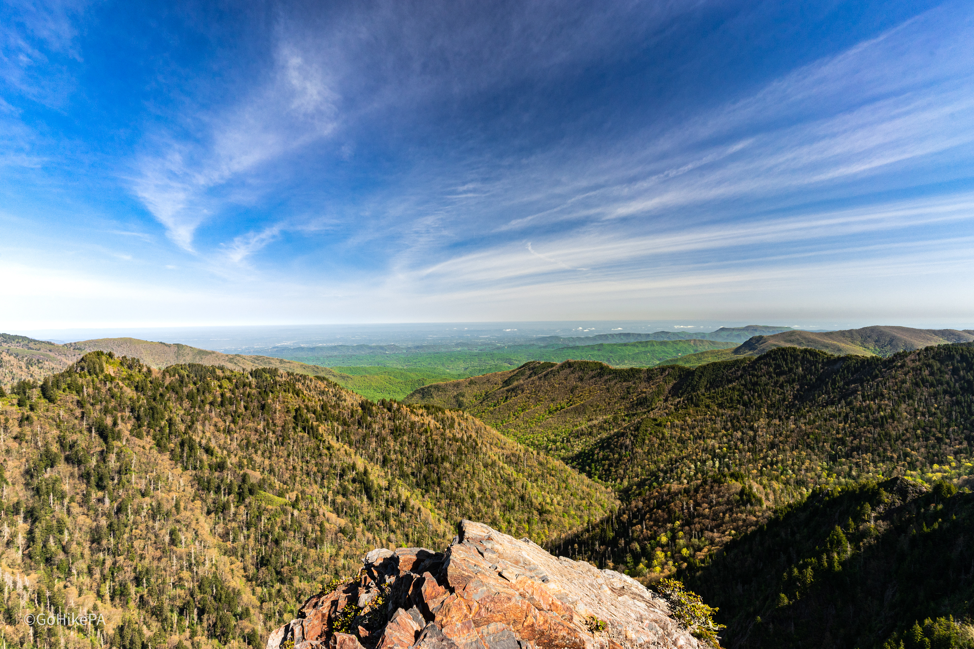 View from Charlie's Bunion