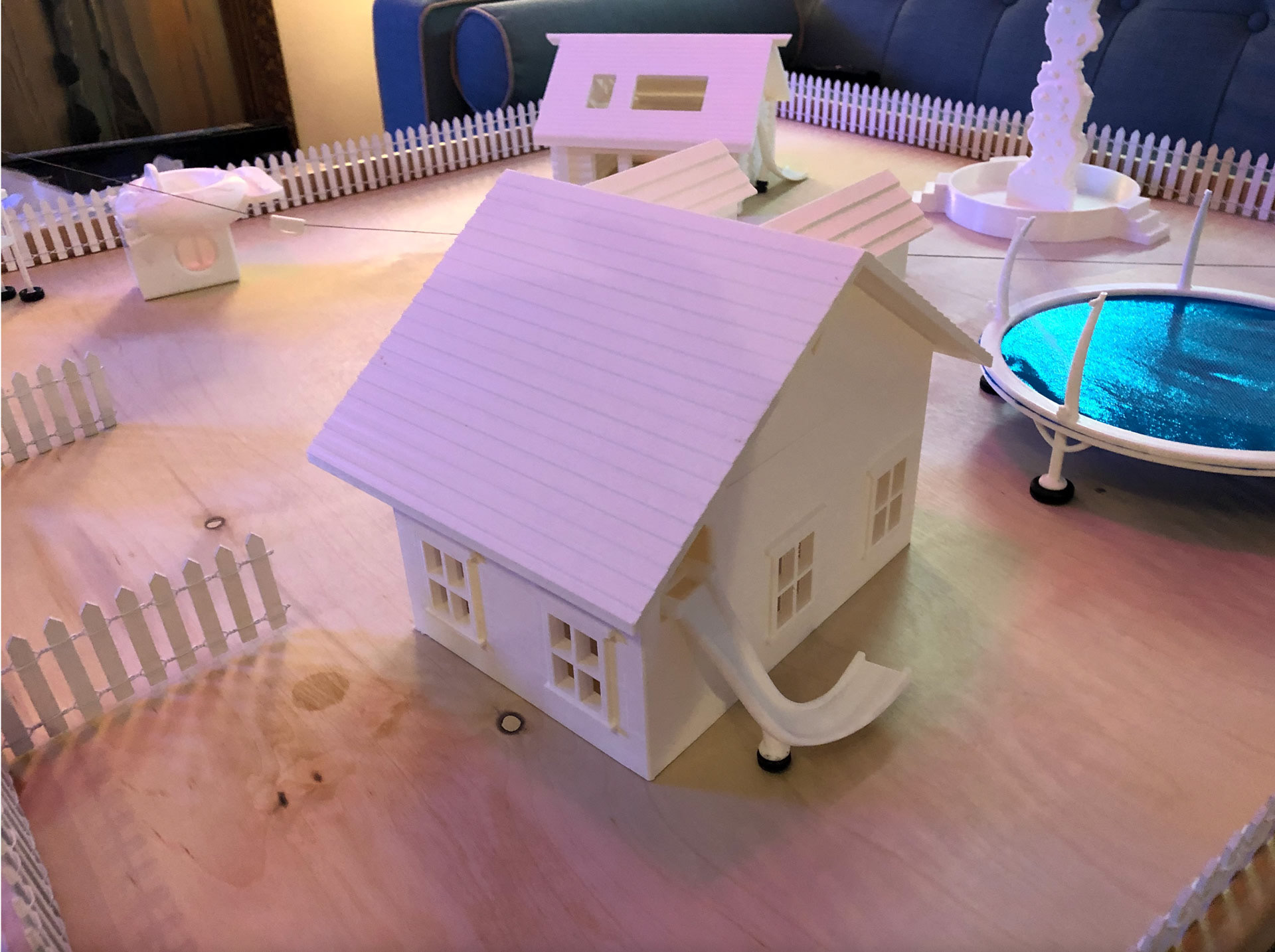 The 3D playground, ready for delivery to the class!