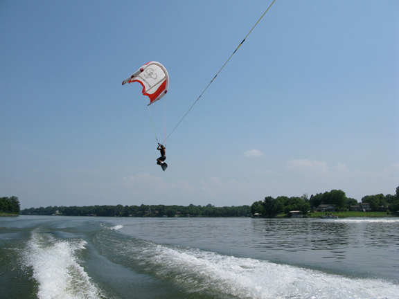 Team rider Ben Noble going big.